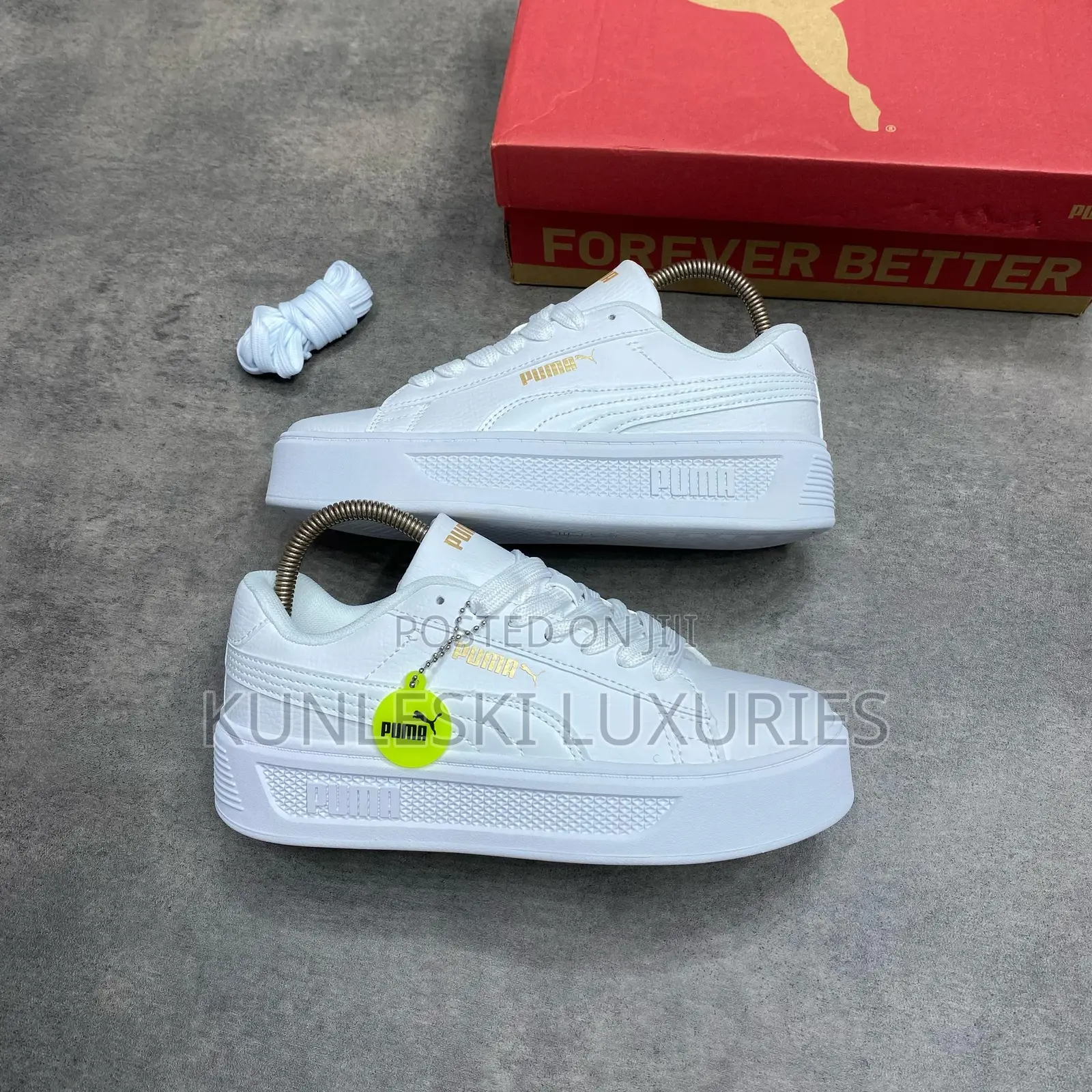 Original Puma Caven WMNS White Sneakers