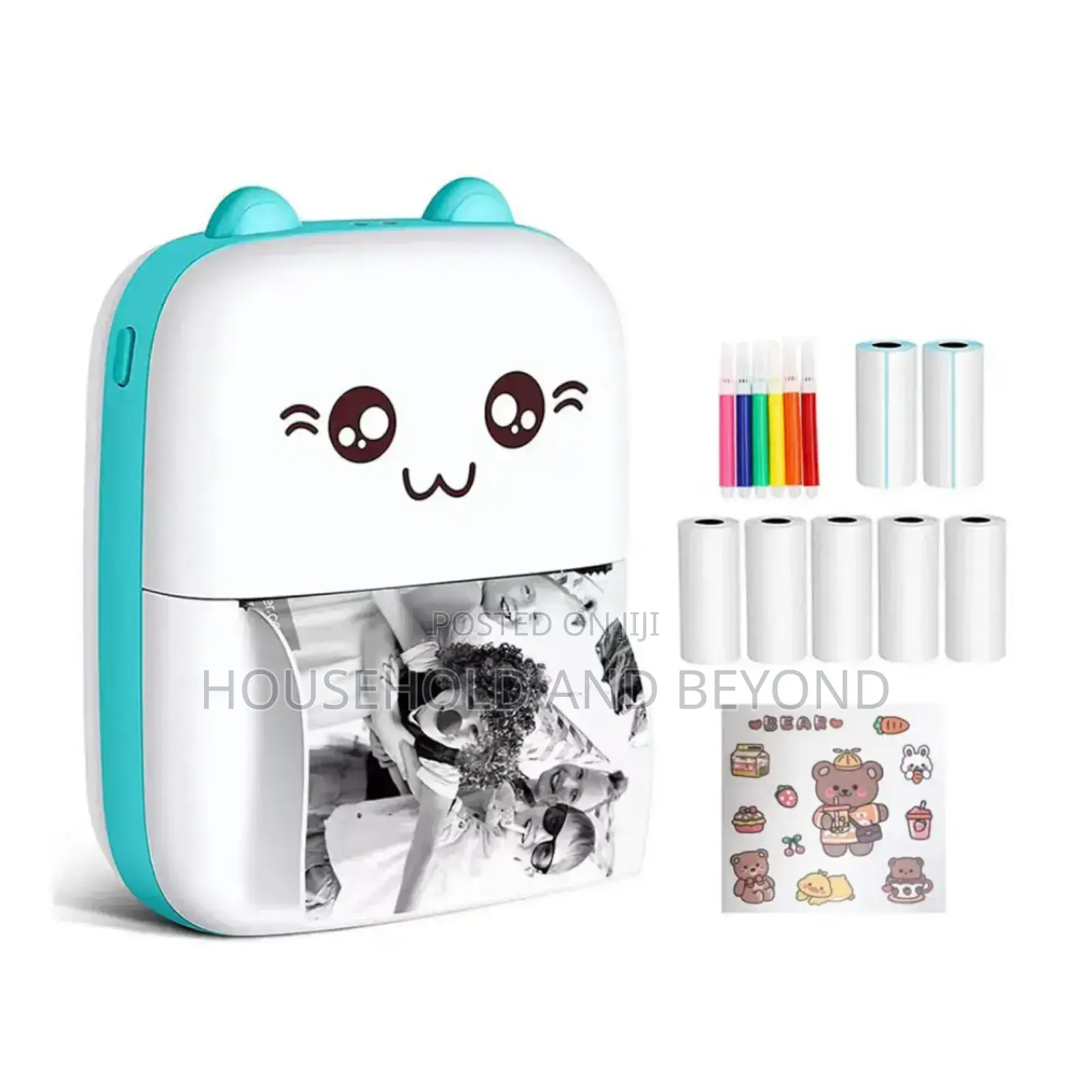 Mini Printer With Accessories