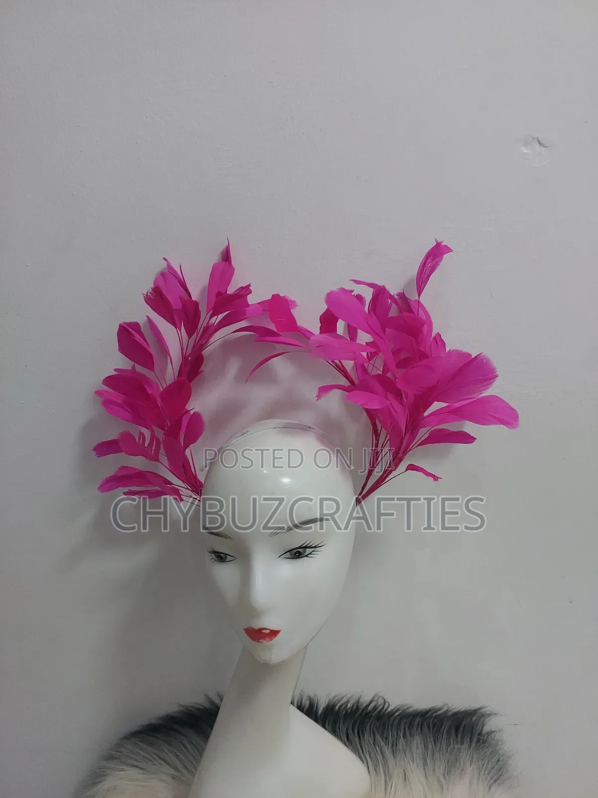Pink Hair Parker Facinator