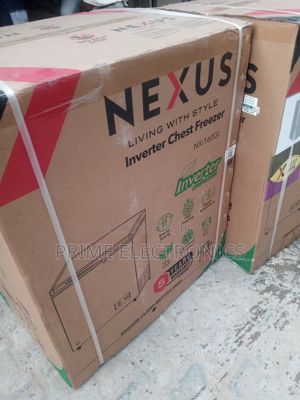 Nexus Freezer 160liters Inverter