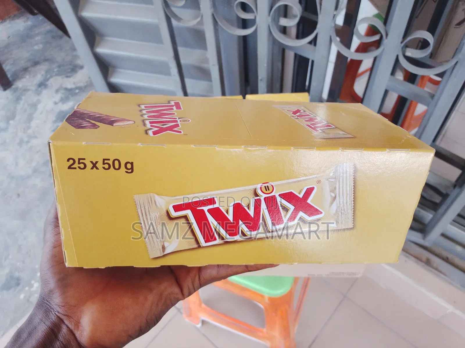 Twix Chocolate 10x25x50g
