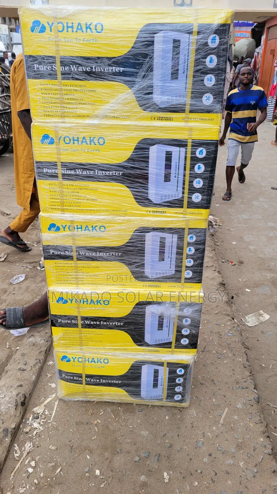 5kva Yohako Pure Sine Wave Inverter With 3years Warranty