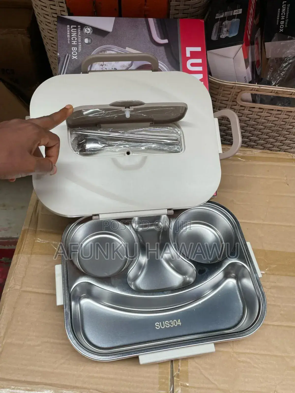 4 in 1 Partition Lunch Box