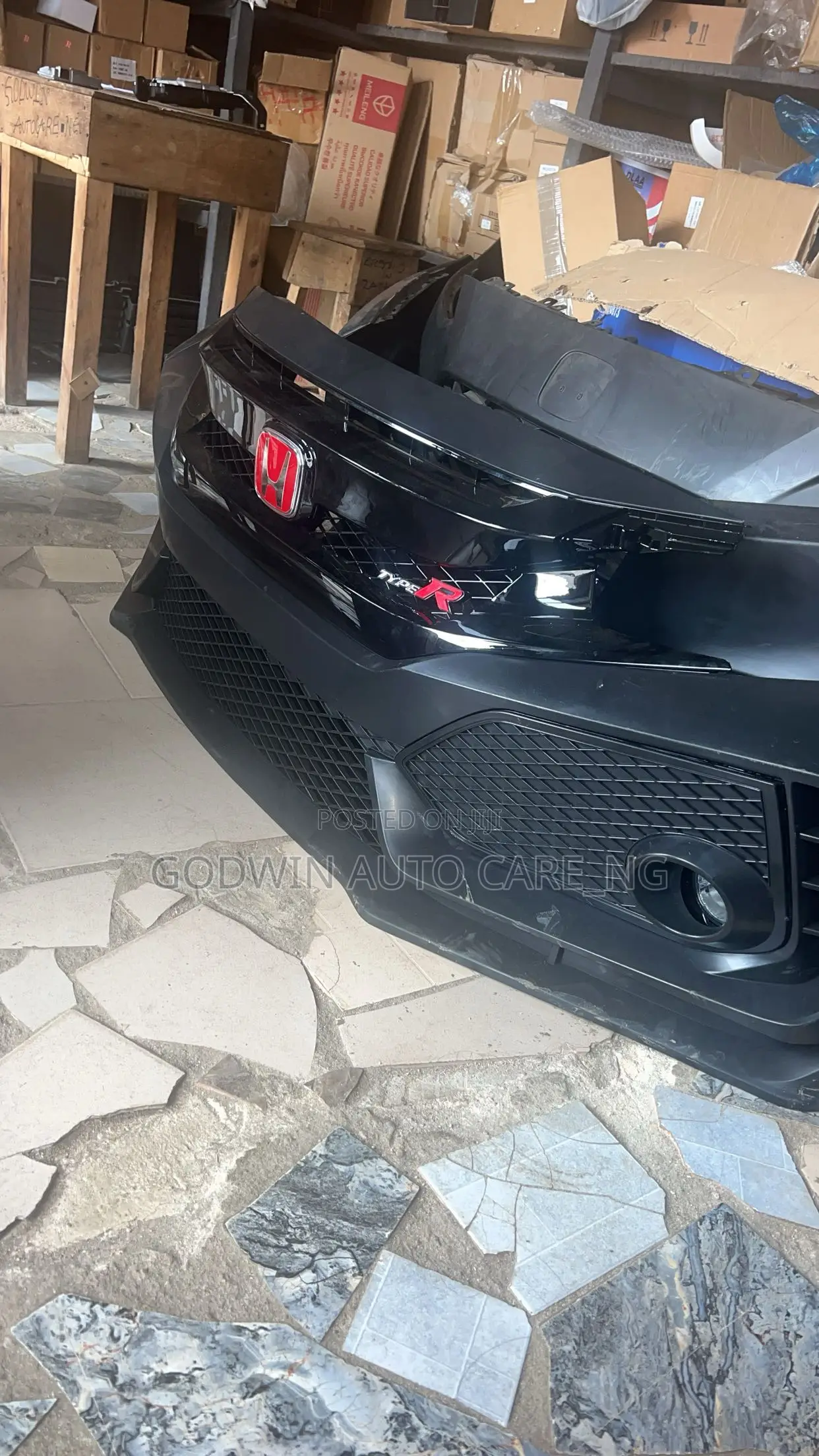 Front Bumper 2018 2020 Honda Civic (Type R)