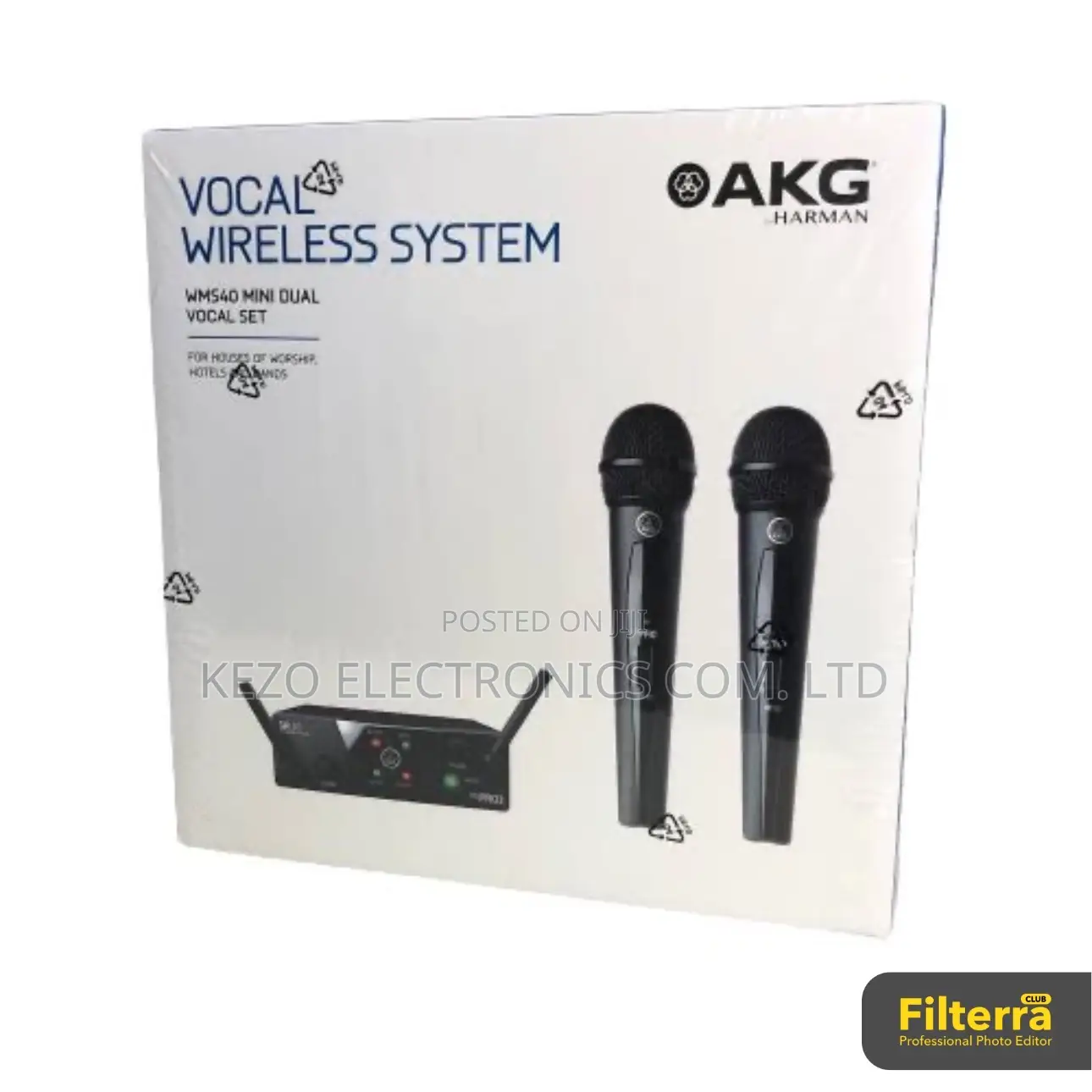 Akg Wms40 Dual Wireless Vocal Microphone