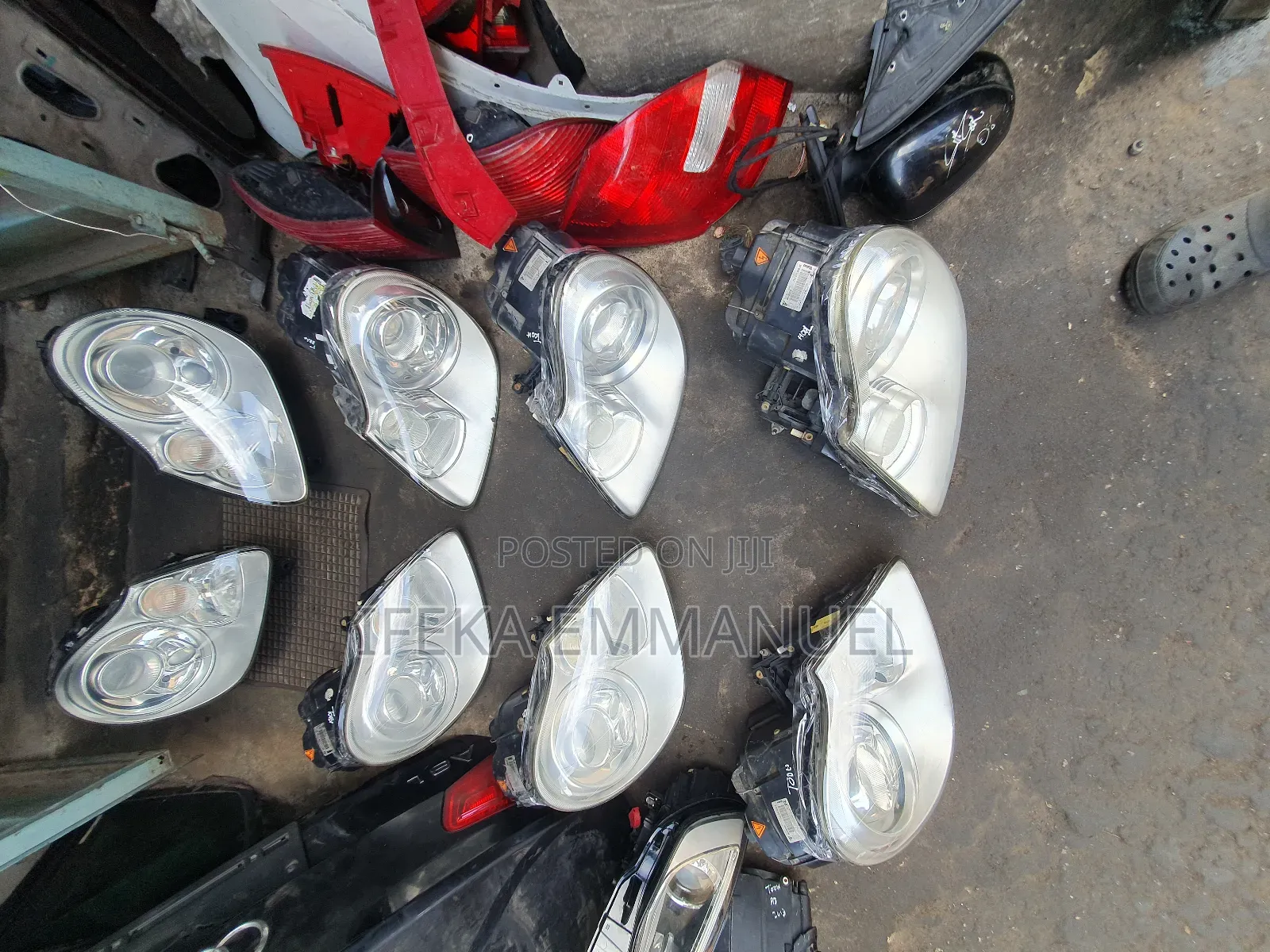 Headlights Porsche Cayenne 2005