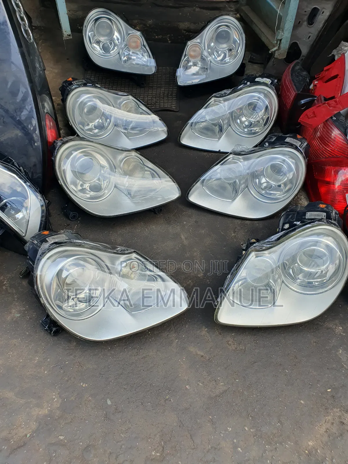 Headlights Porsche Cayenne 2005