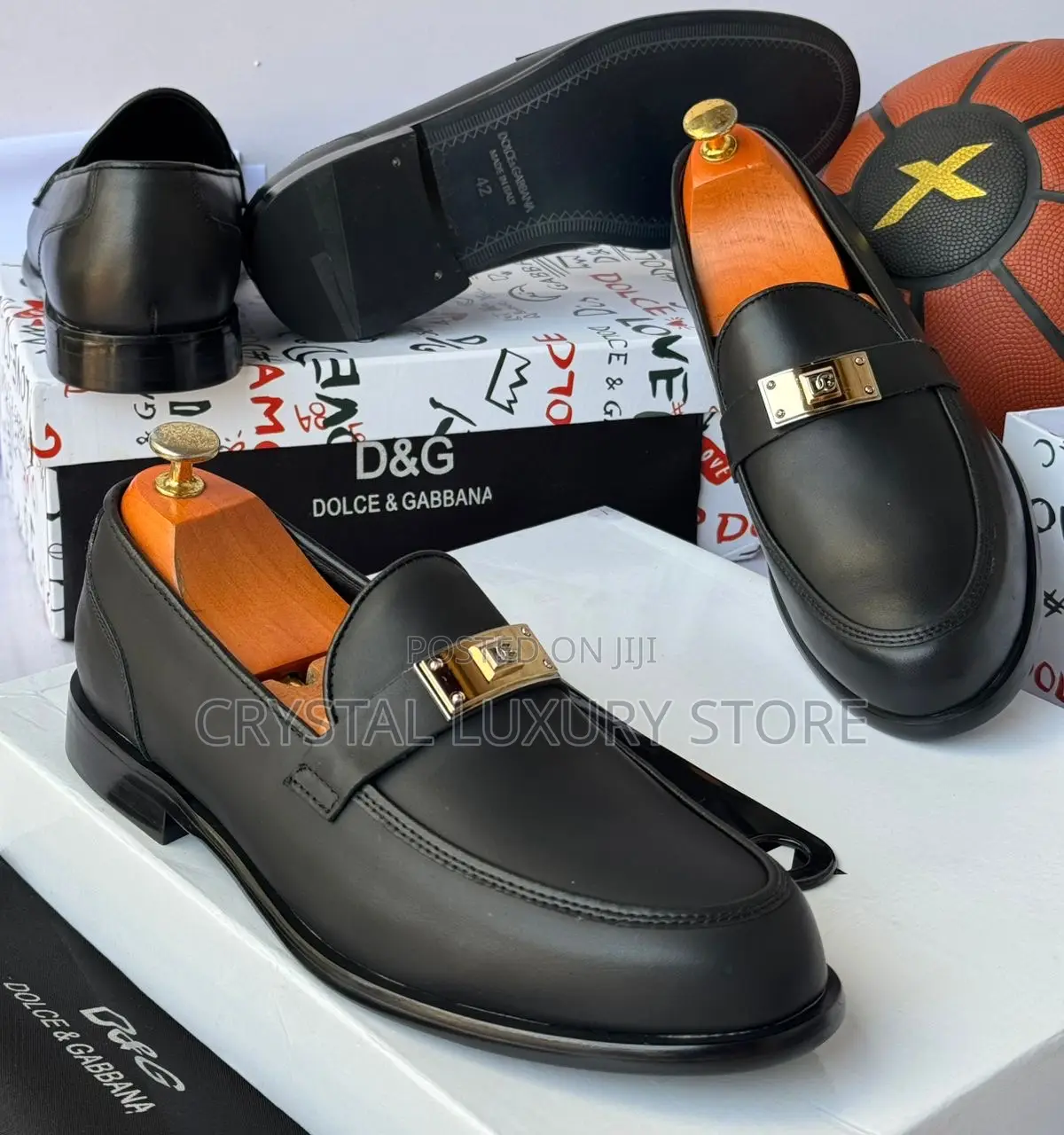 Dolce Gabbana Quality Luxury Men Genuine Leather Shoe