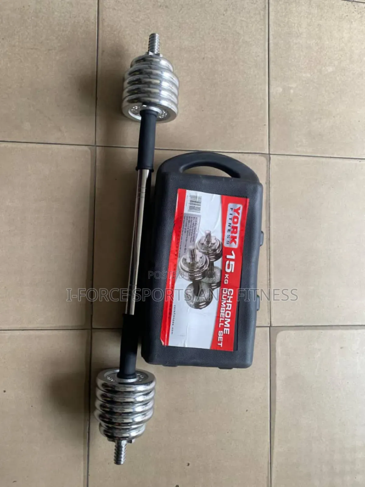20 Kg and 15kg Chrome Dumbbell Set