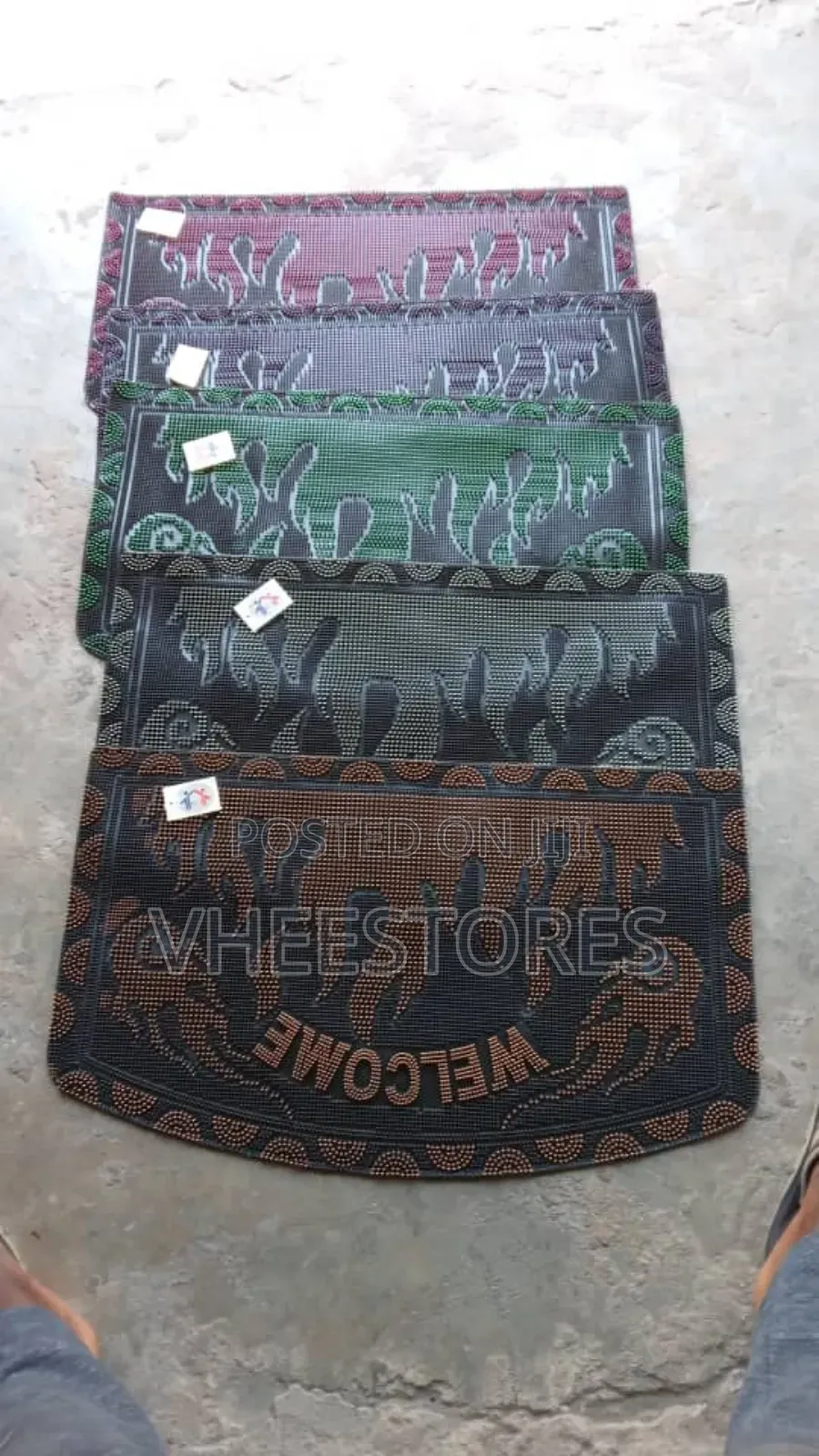 Rubber Foot Mat ~ Big
