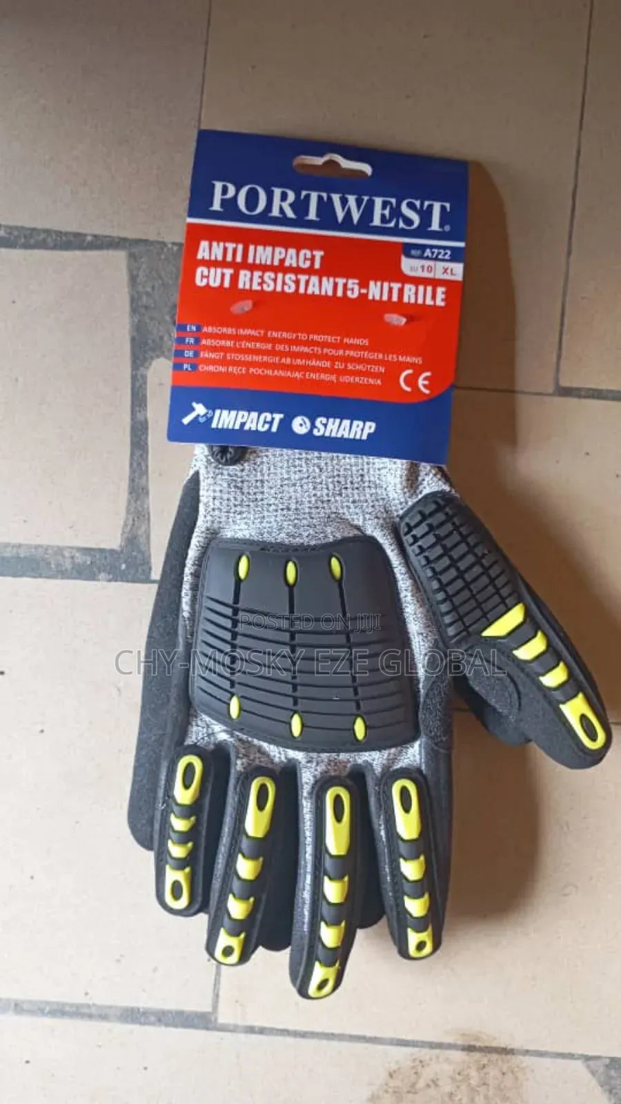 Portwest Anti-Cut/Cutting Impact Hand Glove