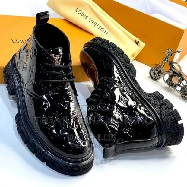 New Design Louis Vuitton Men's Boots