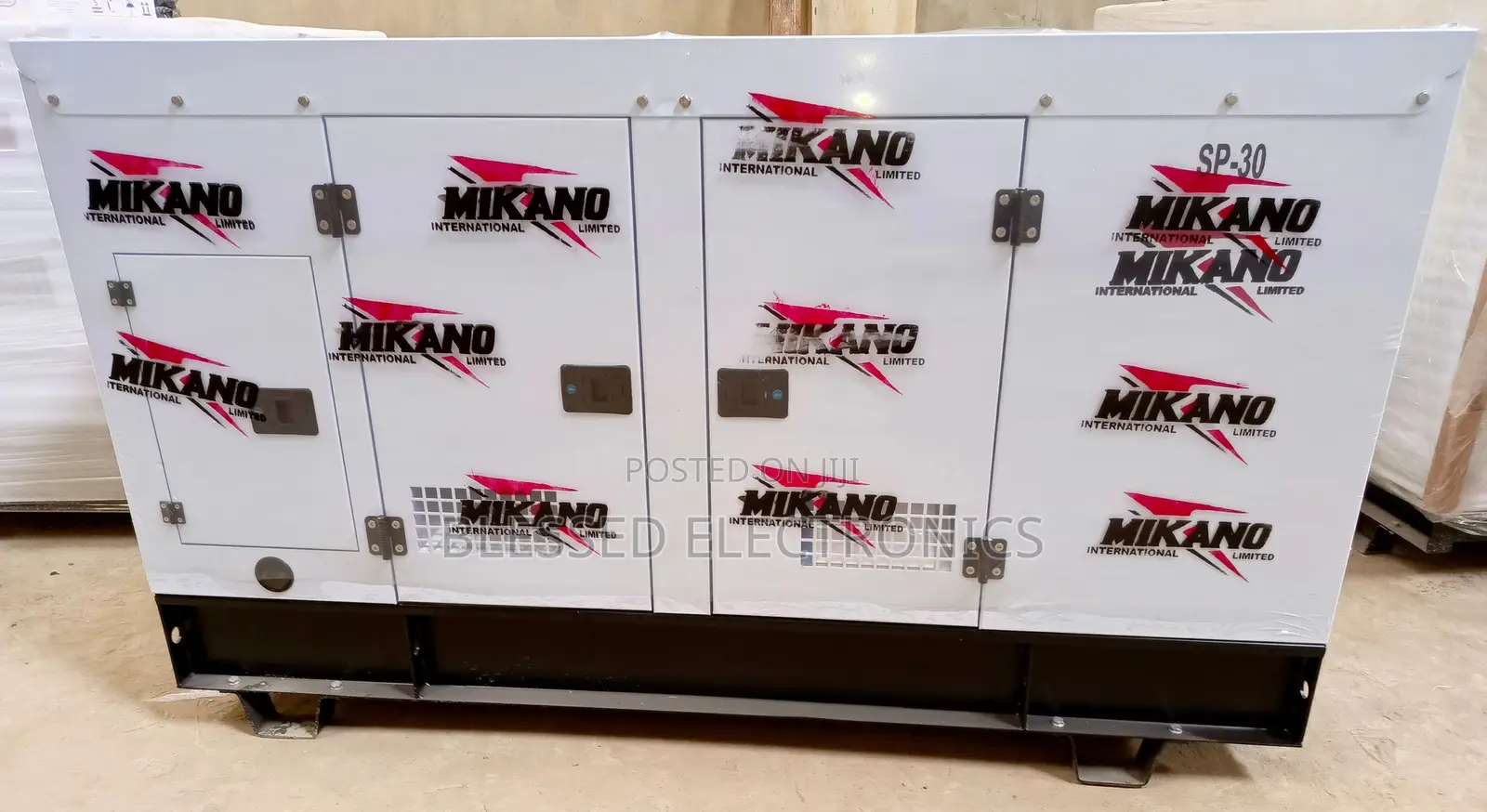 Mikano 30kva Diesel Soundproof Generator 100% Copper Wire
