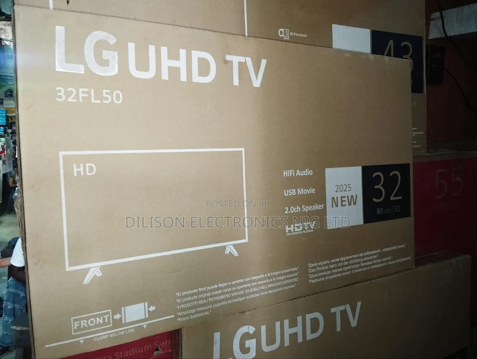 Original Frameless 32" Lg Led Tv