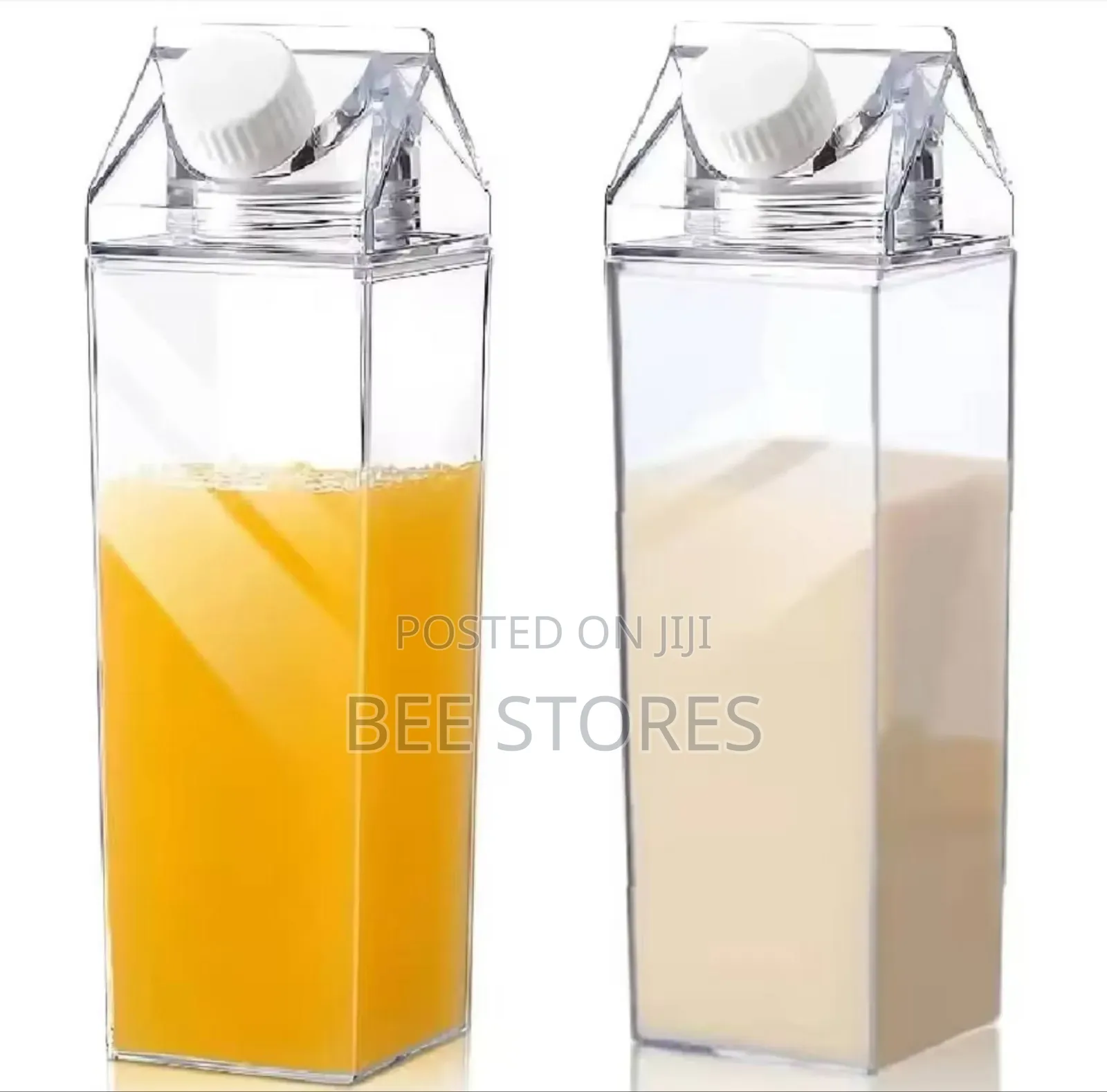Acrylic Quality Milk Water Bottle