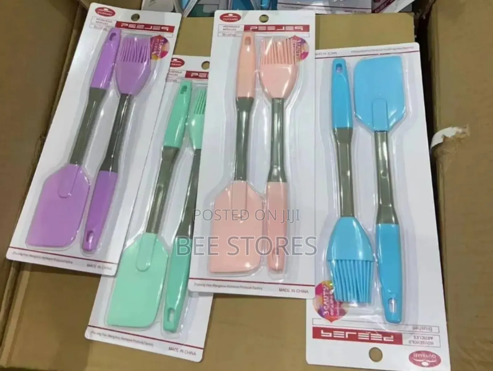 2in1 Silicone Spatula With Pastry Brush