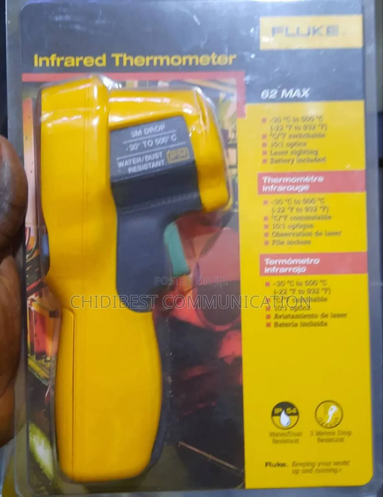 Infrared Thermometer 62 Max