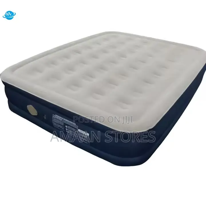 Inflatable Bed With Built-in Electric Pump - Double Size