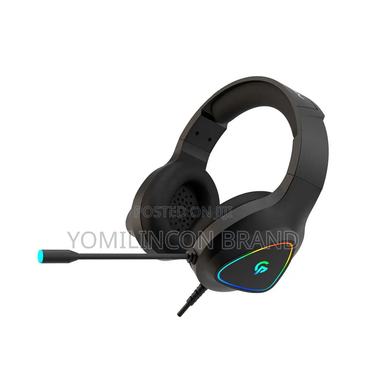 Porodo Gaming Headphone Hd Sound With RGB - Black