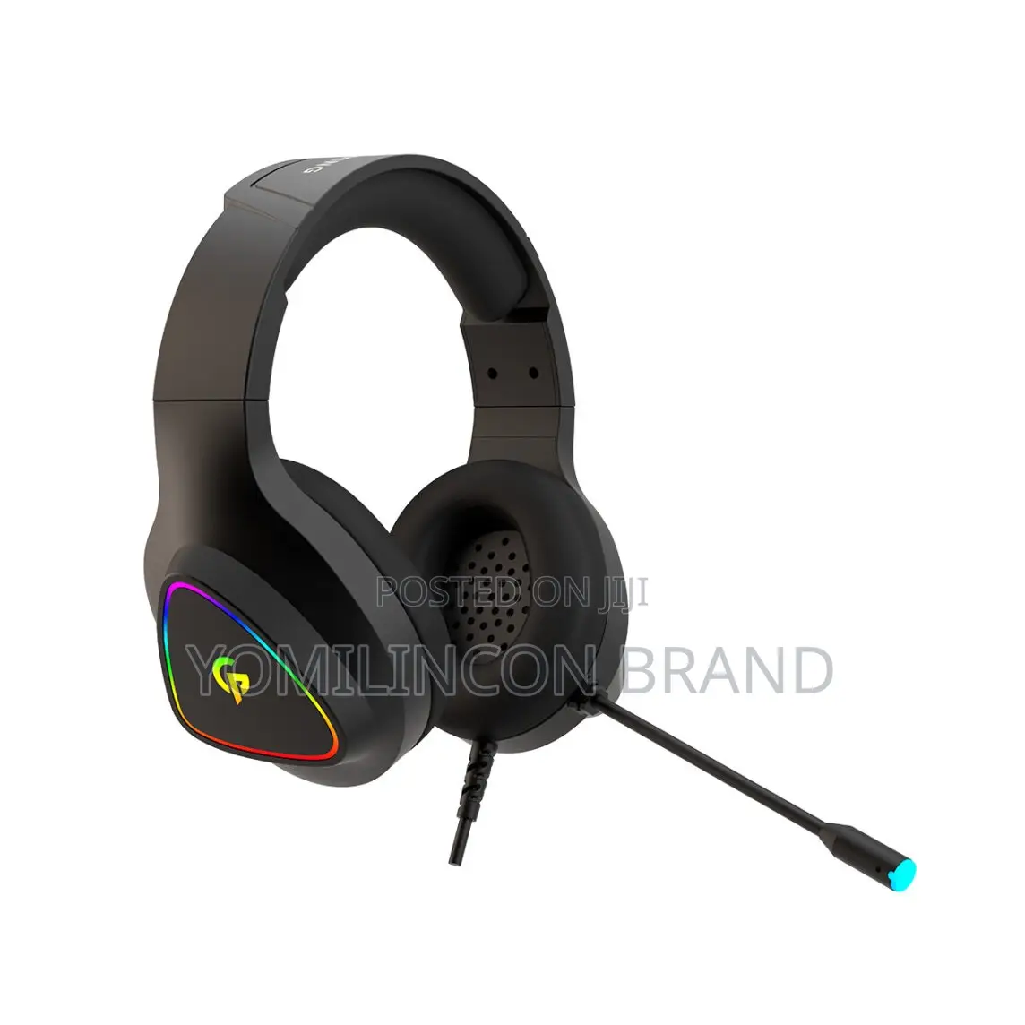 Porodo Gaming Headphone Hd Sound With RGB - Black