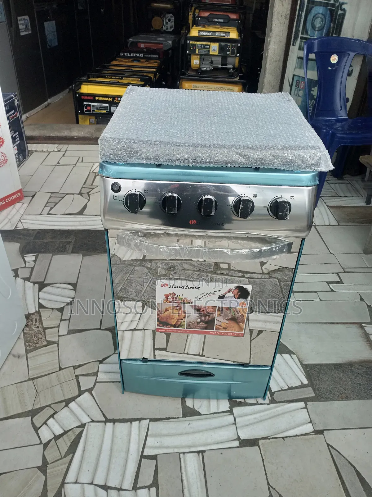 Binatone 5*50 4burners All Gas