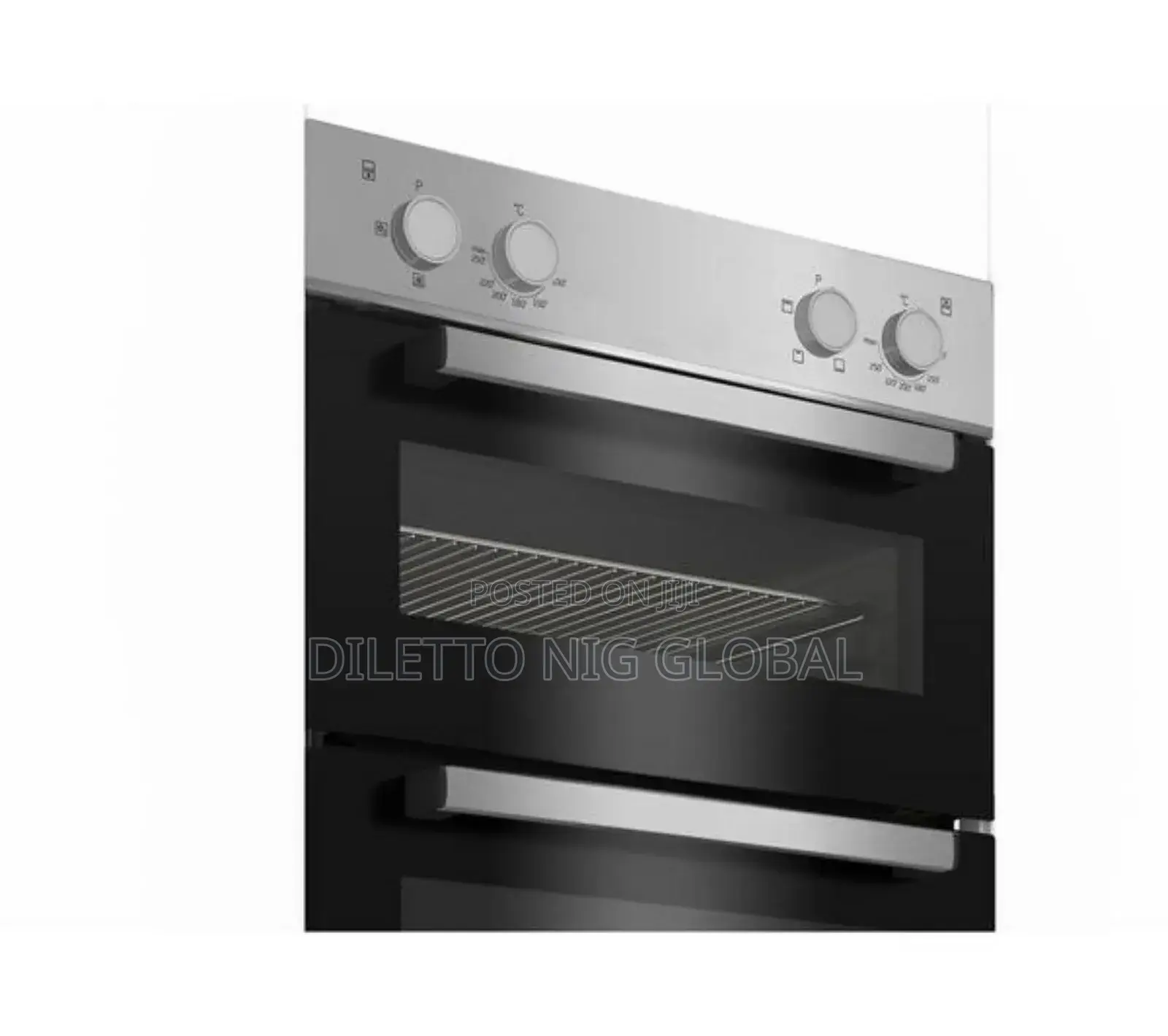 Beko Bxdf21000s Electric Double Oven - Silver
