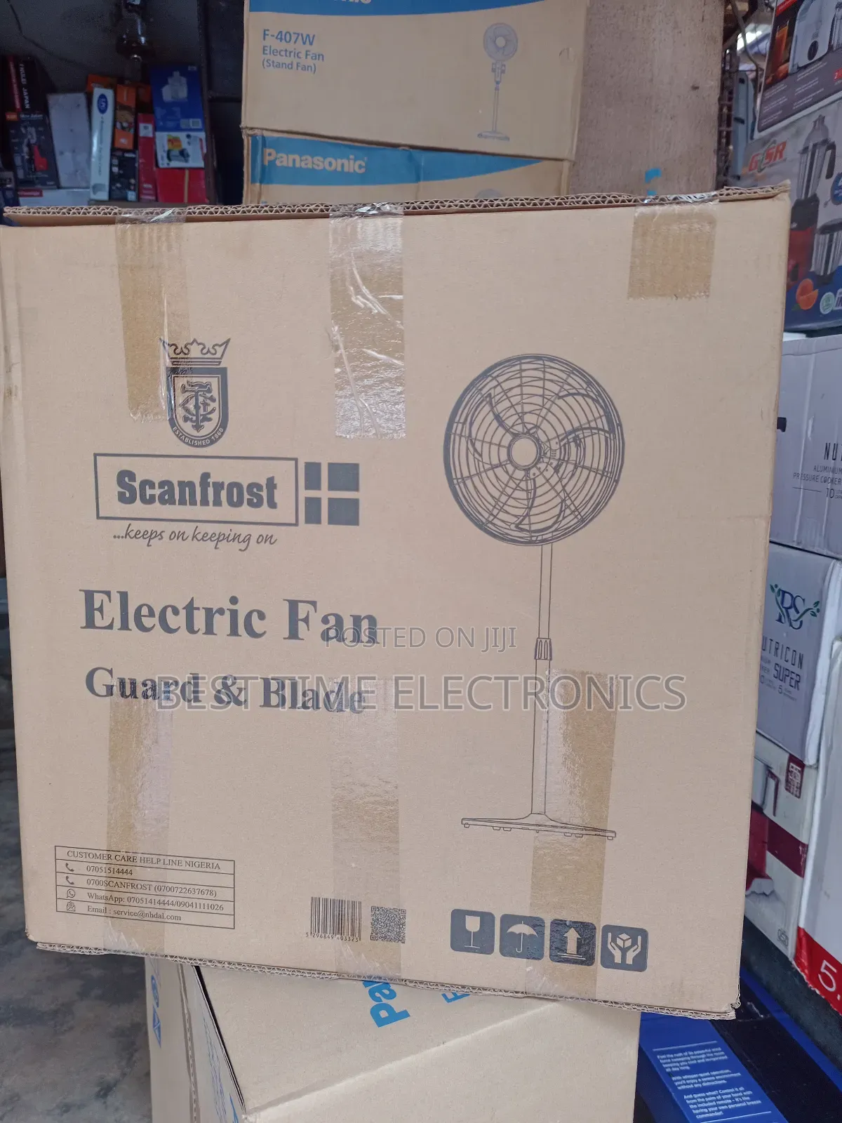 Original 18" Scanfrost Industrial Stand Fan