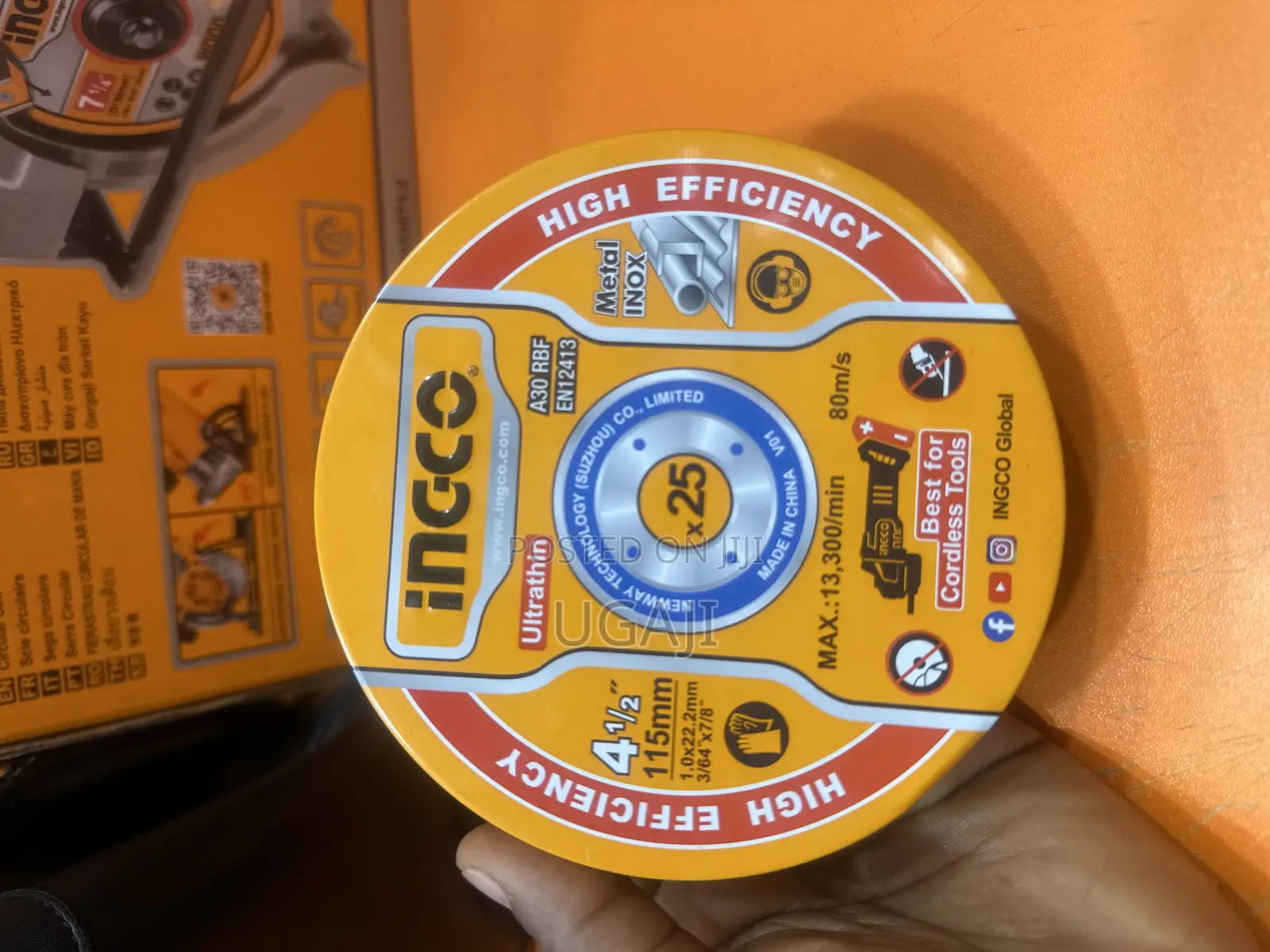4”1/2” Ingco Cutting Disc