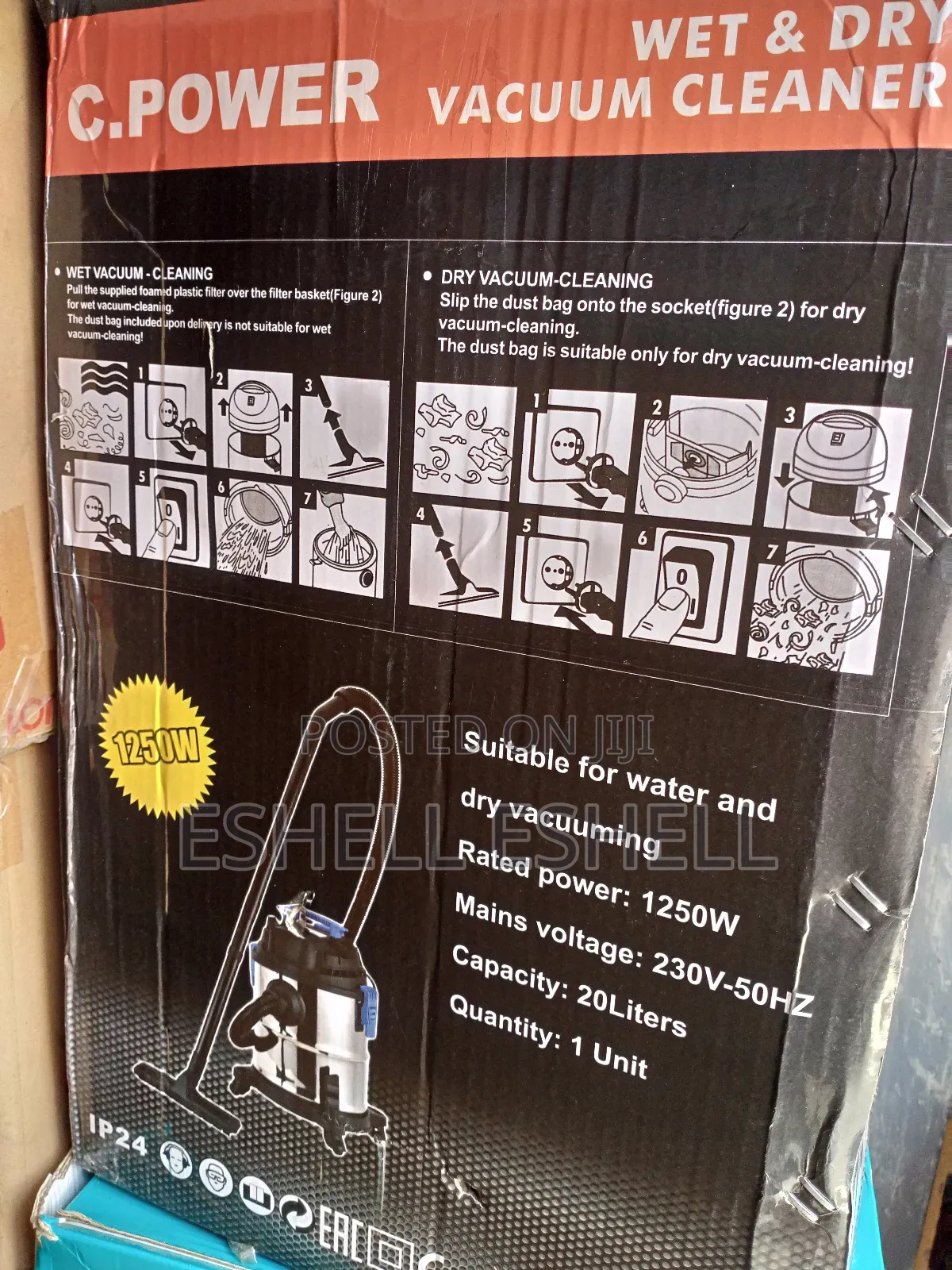 C Power Wet and Dry Vacuum Cleaner