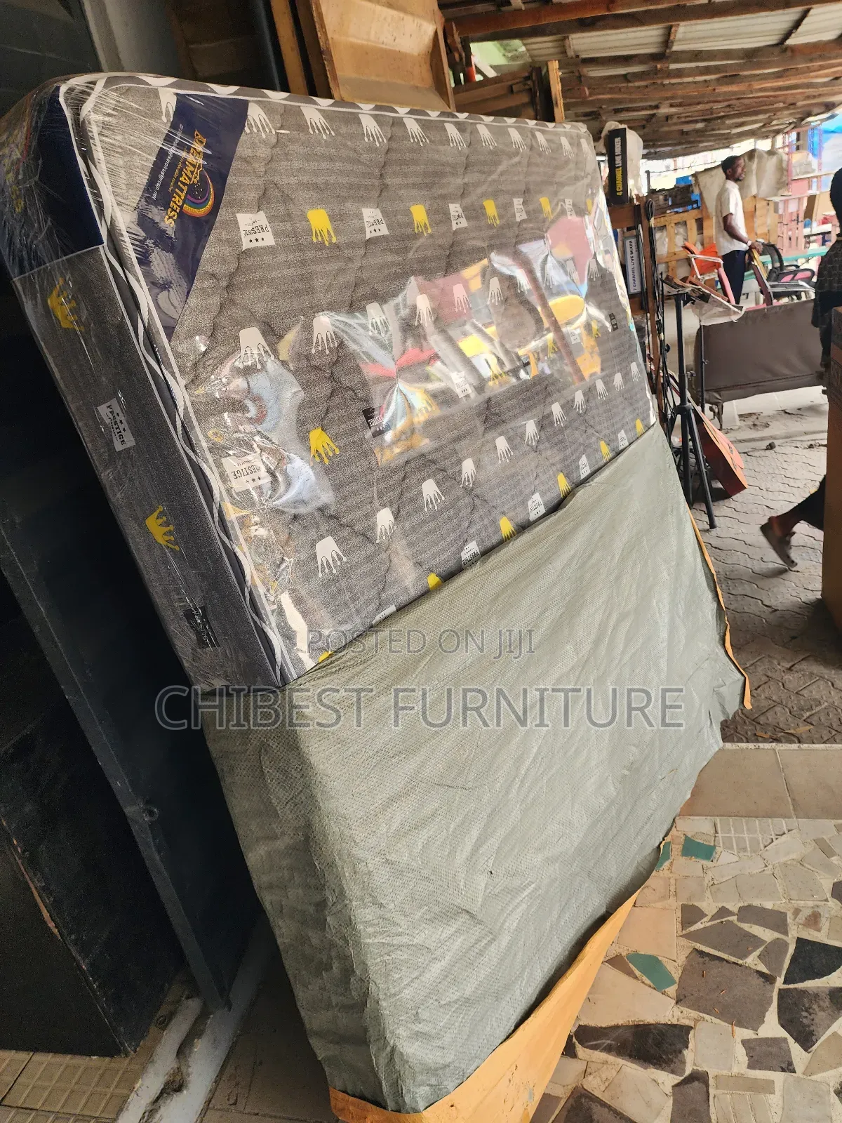6by6 Imported Spring Mattress With a Double Layer.