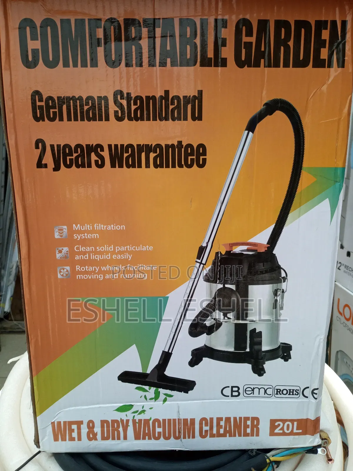 20 LTR Dry/Wet Vacuum Cleaner