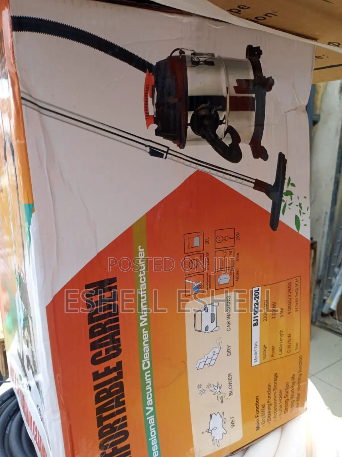 20 LTR Dry/Wet Vacuum Cleaner