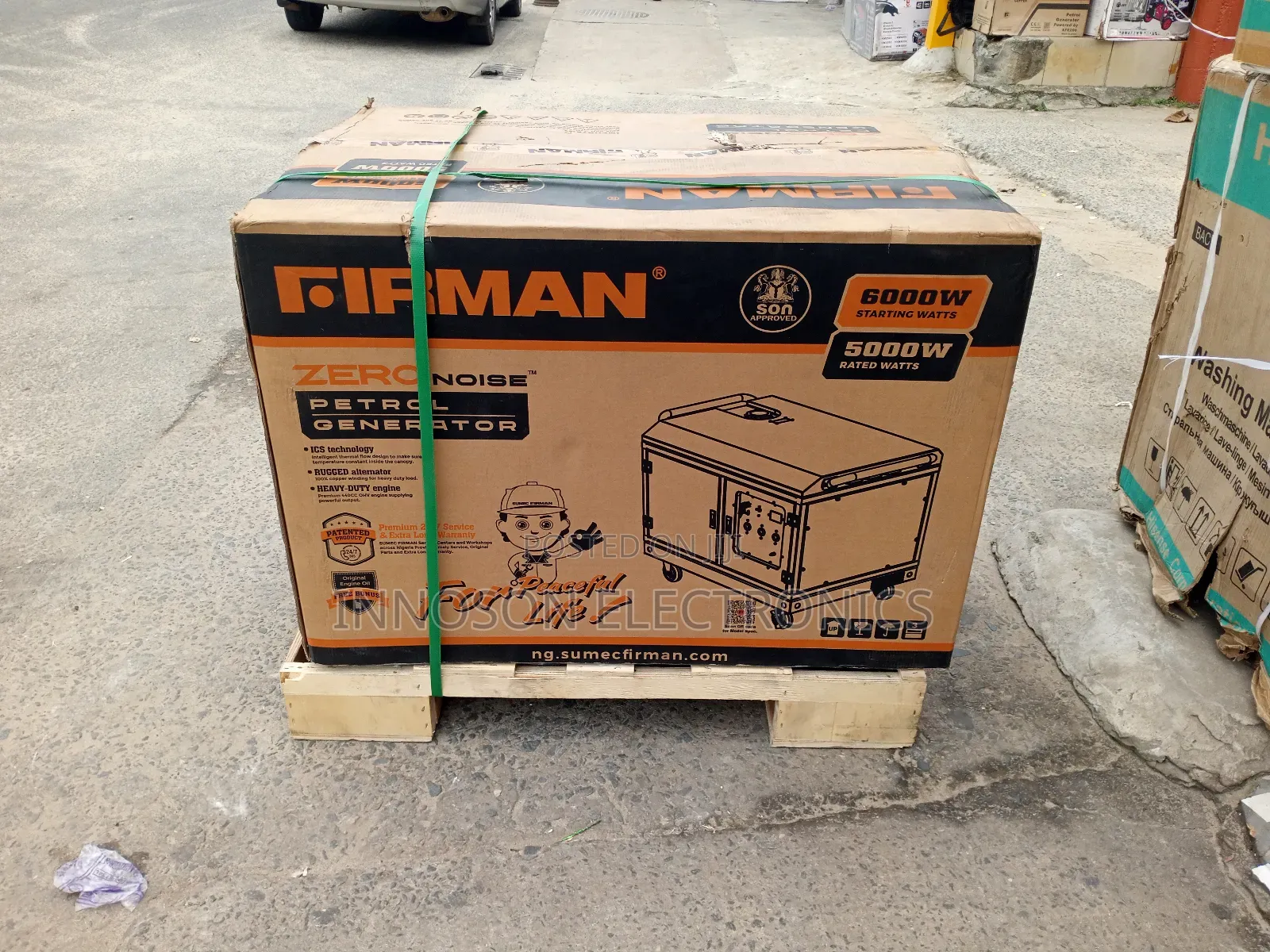 Firman Zero Noice Sound Proof Generator 6kva