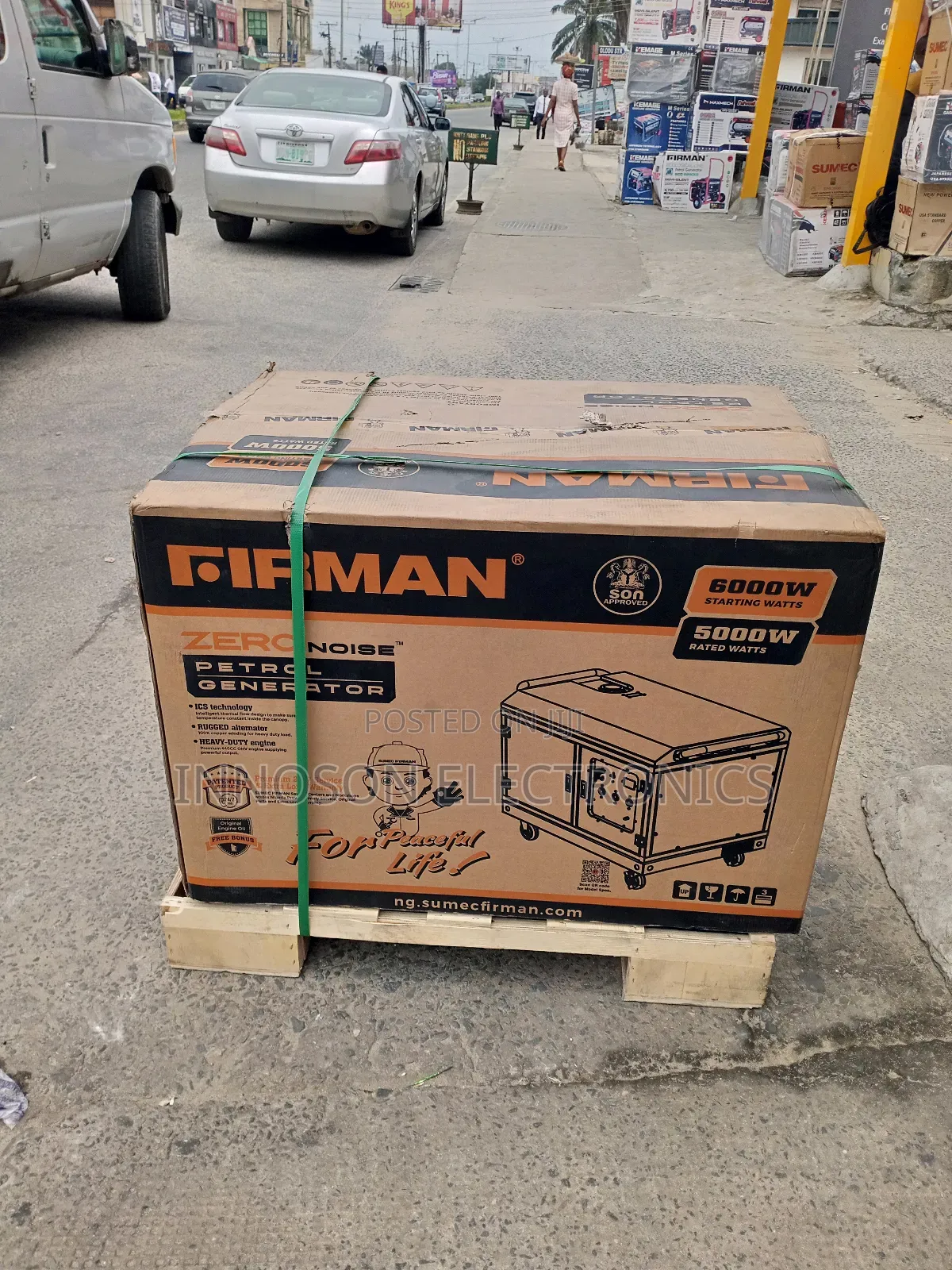 Firman Zero Noice Sound Proof Generator 6kva