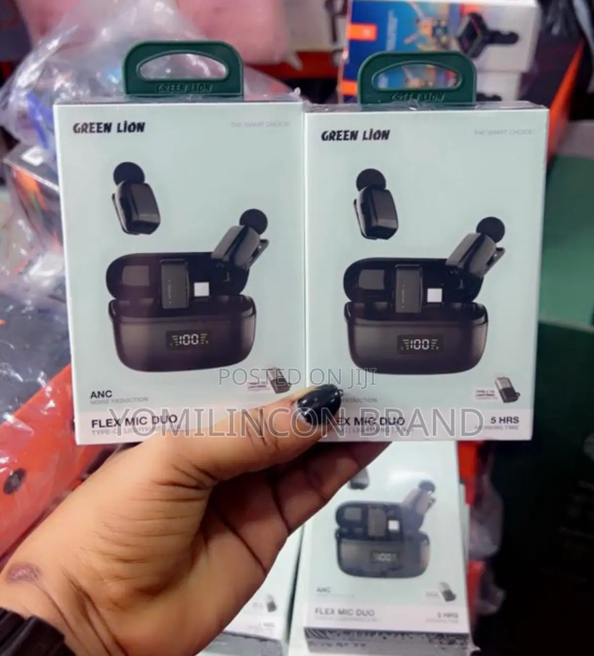 Green Lion Flex Mic Duo - Black