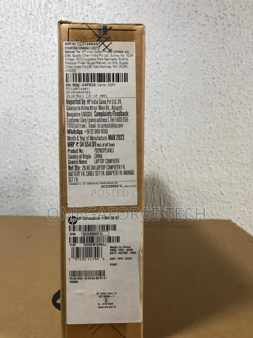 New Laptop HP Chromebook 11 4GB eMMC 32GB