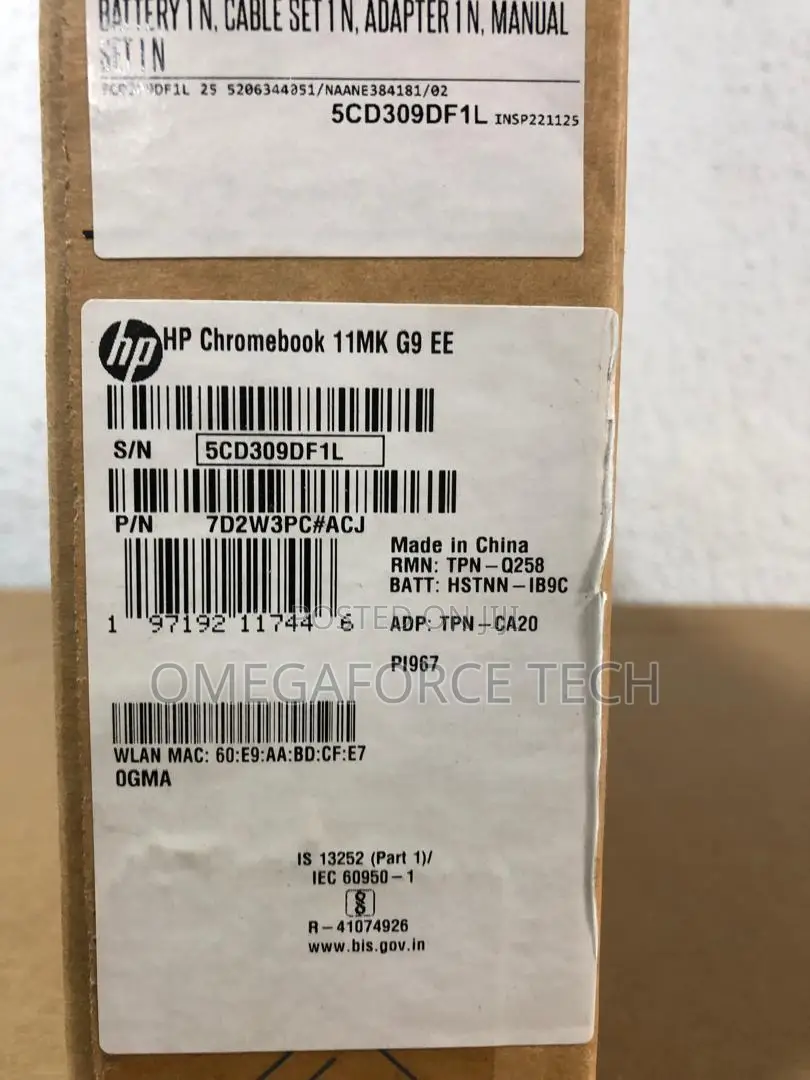 New Laptop HP Chromebook 11 4GB eMMC 32GB