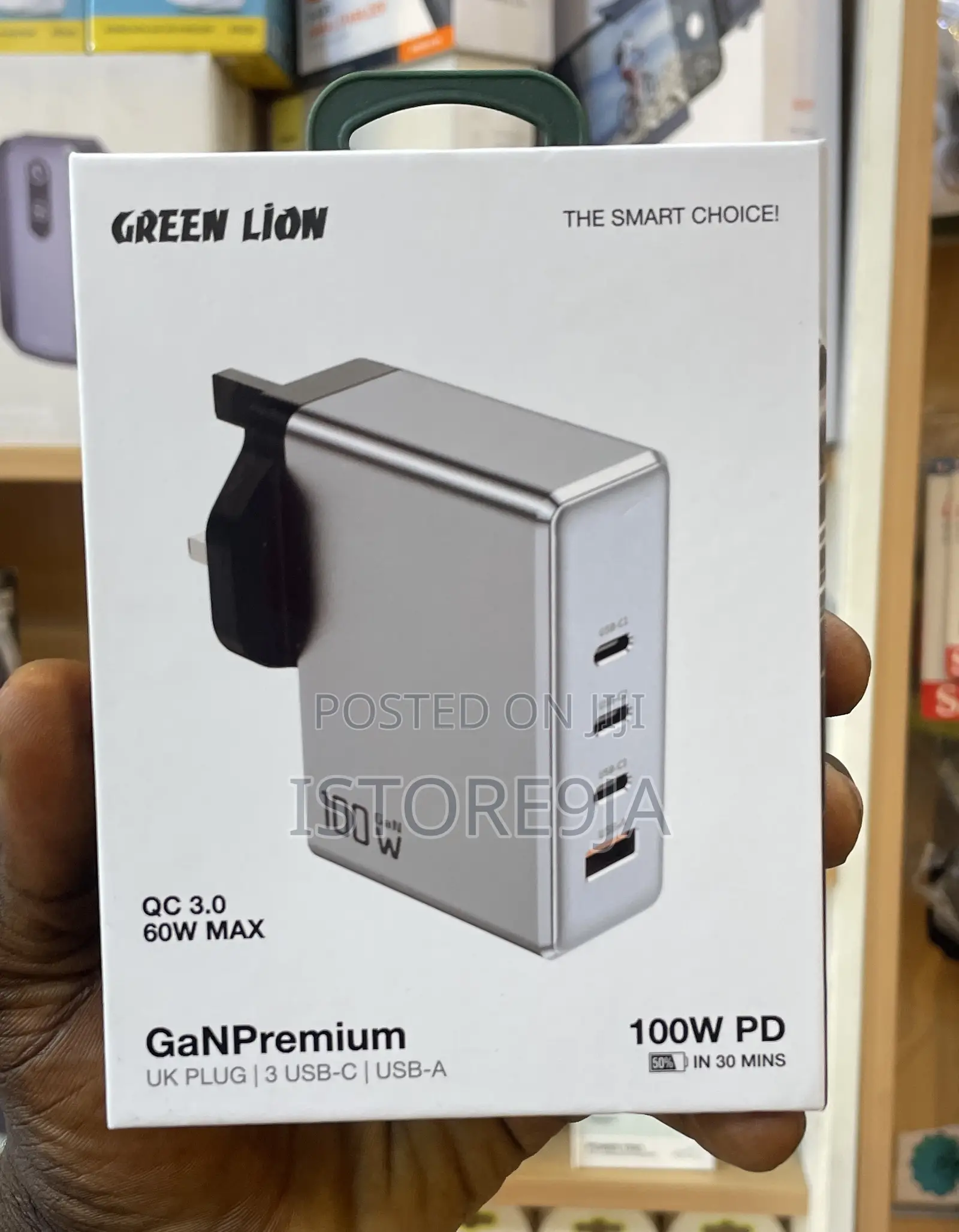 Green Lion Ganpremium 100w Pd Charger