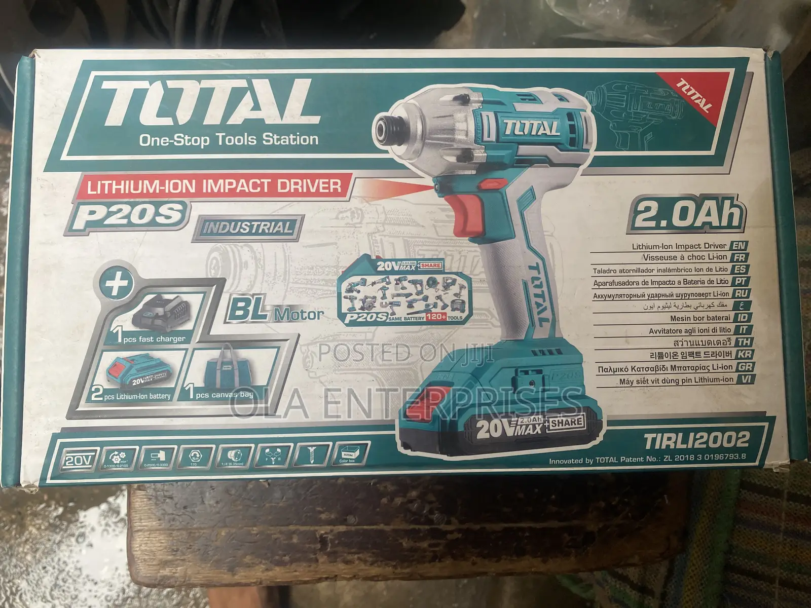 Total Lithium Impact Driver 20v