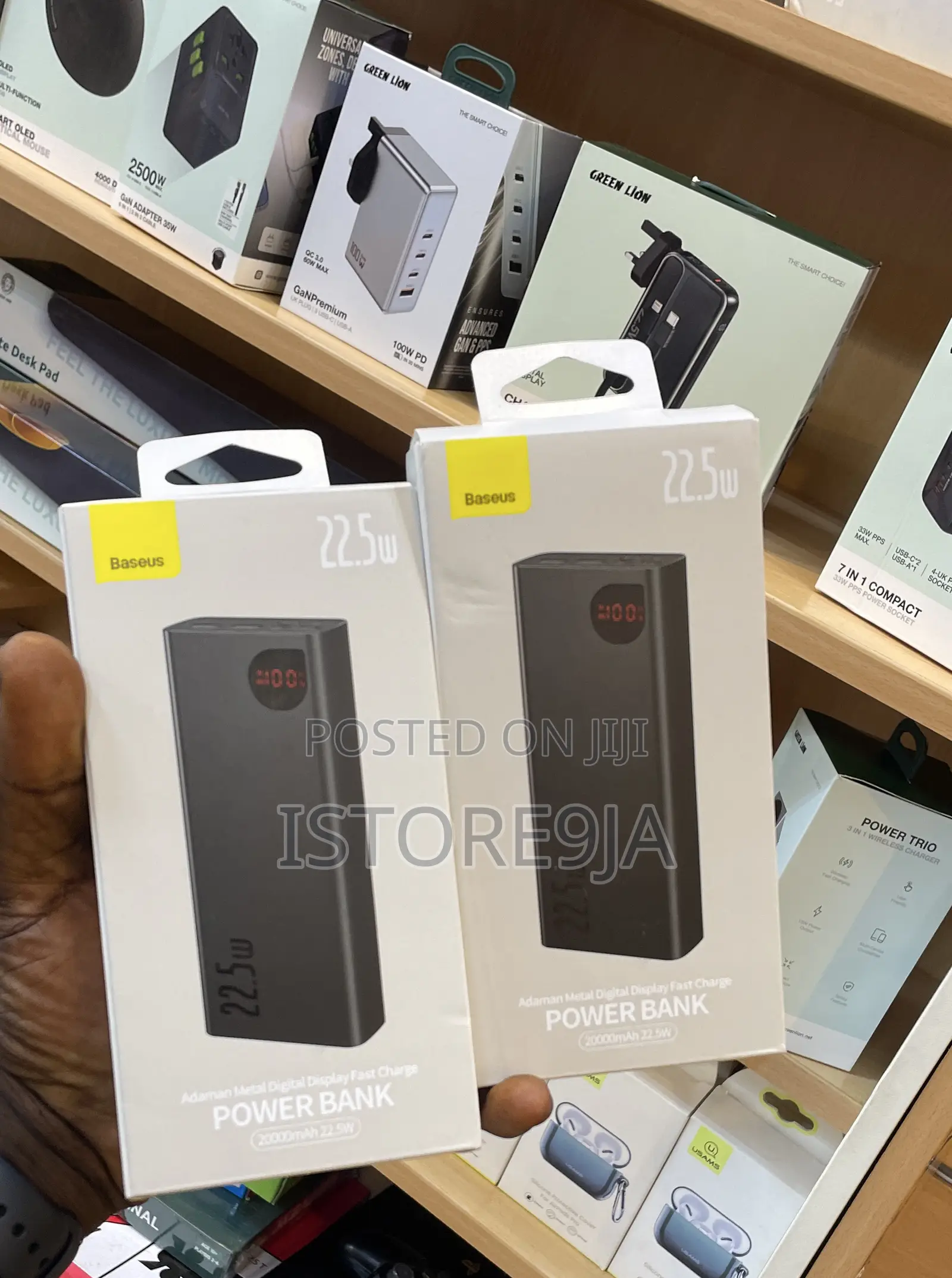 Baseus Adam Metal Digital Display Fast Charge Power Bank