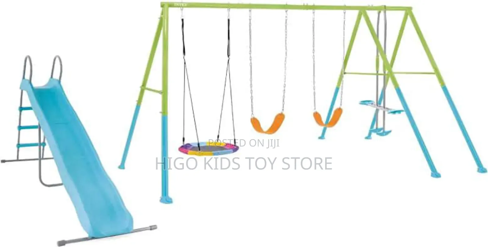 Swing With Two Seats and Nest Swing