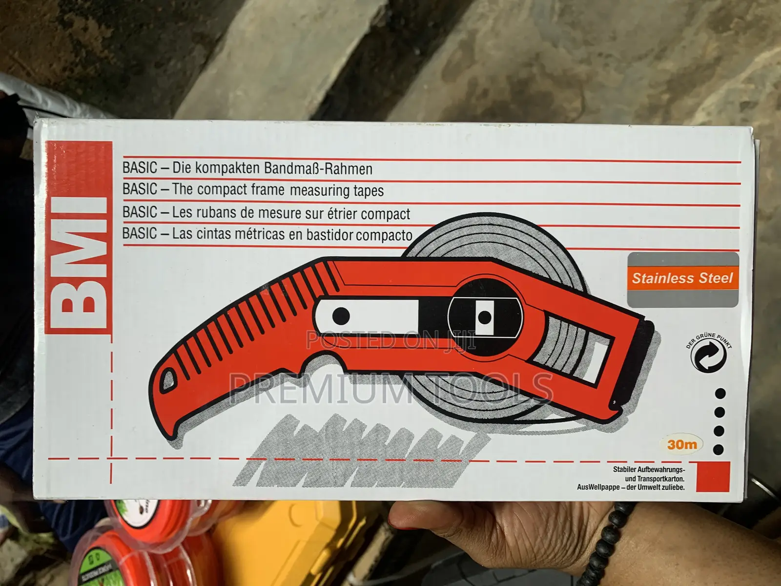 Bmi Stainless Steel Tape