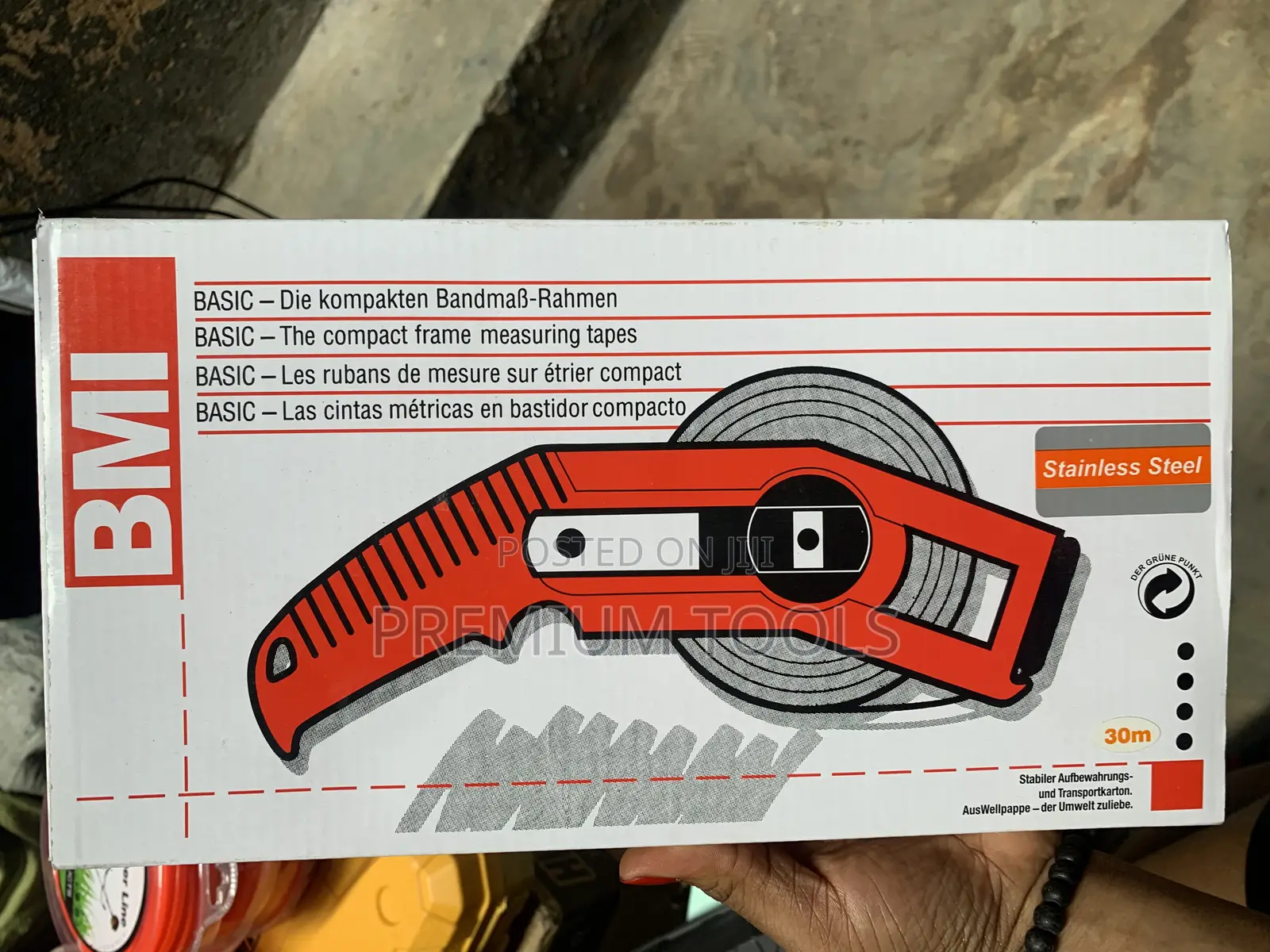 Bmi Stainless Steel Tape
