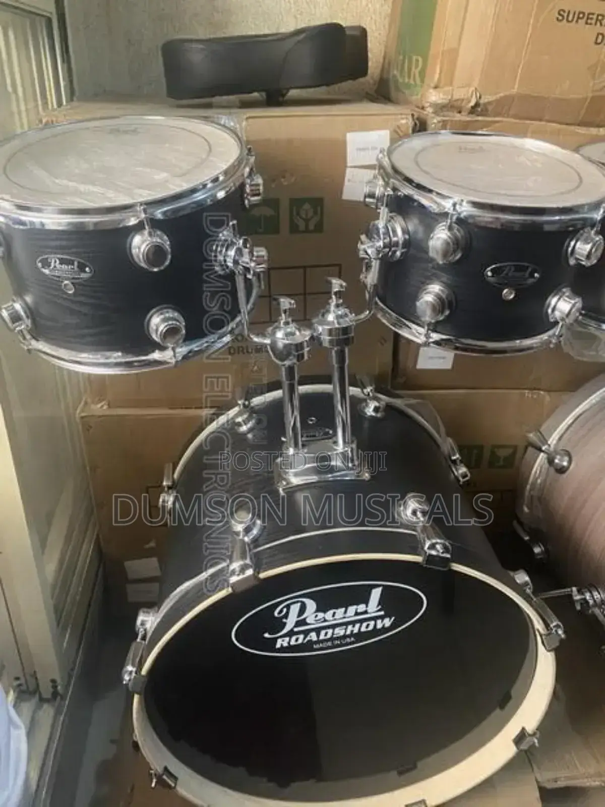 Pearls 5-Set Professional Drums