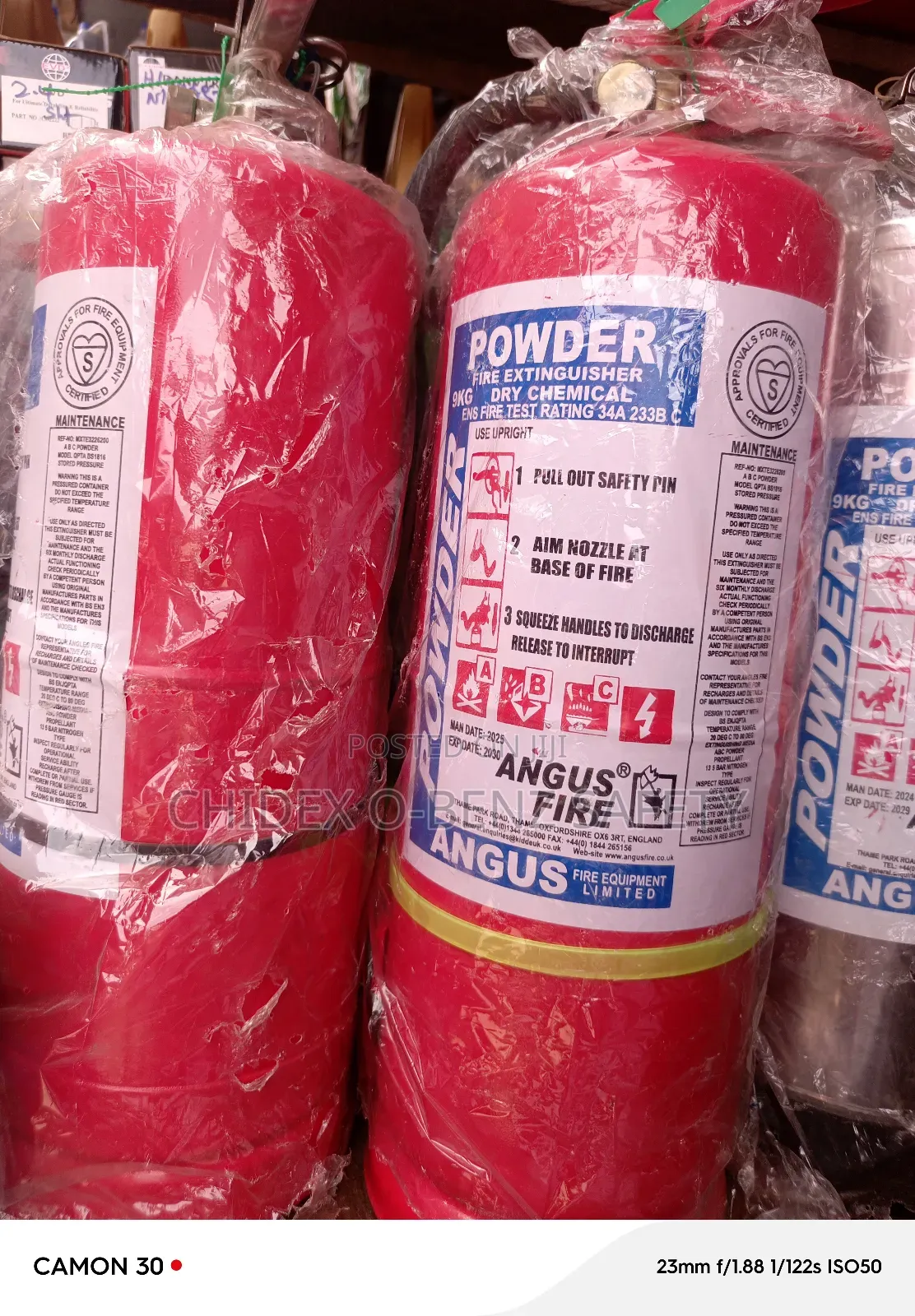 9kg Abc Powder Fire Extinguisher