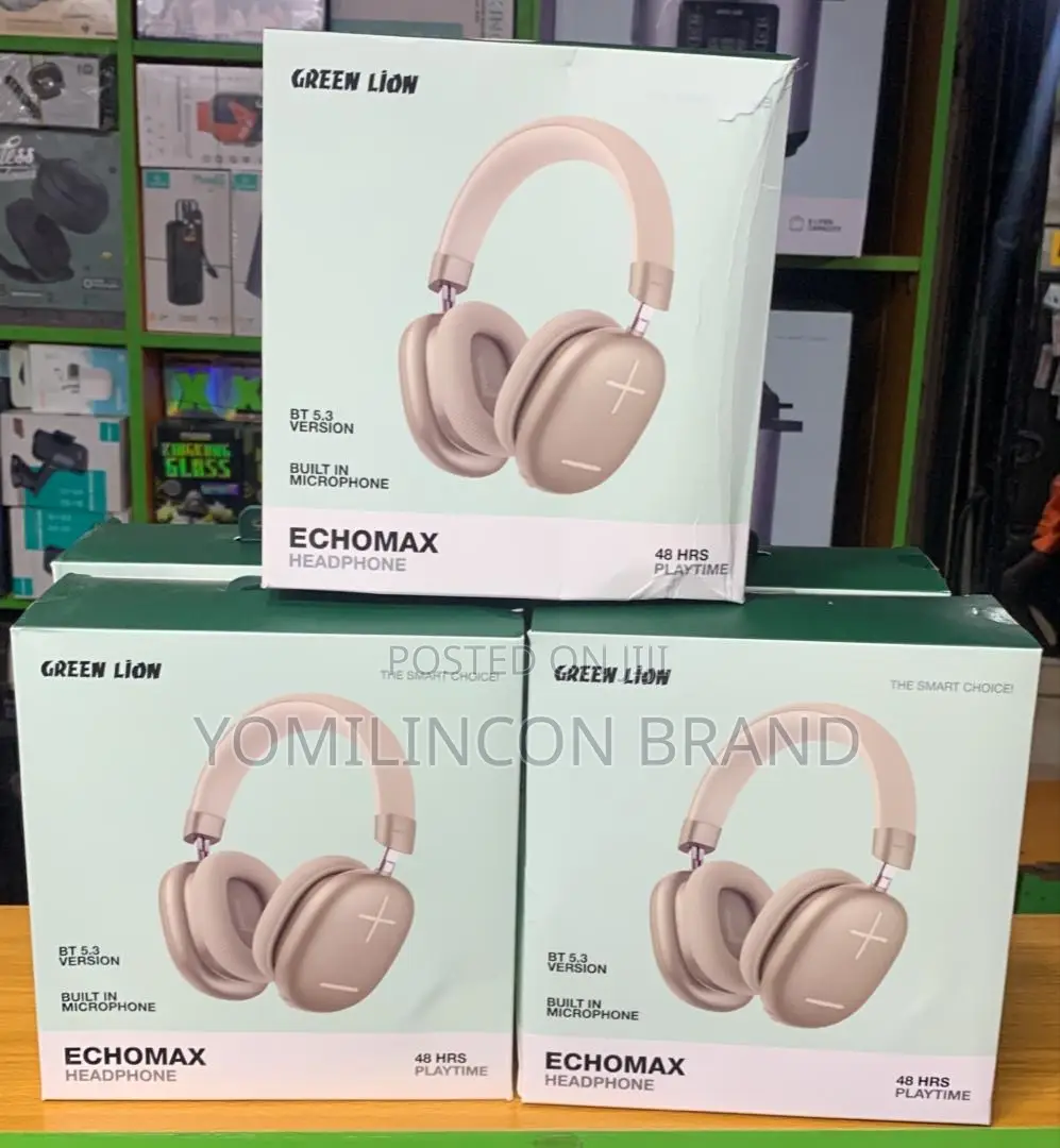 Green Lion Echo Max Headphone - Gold