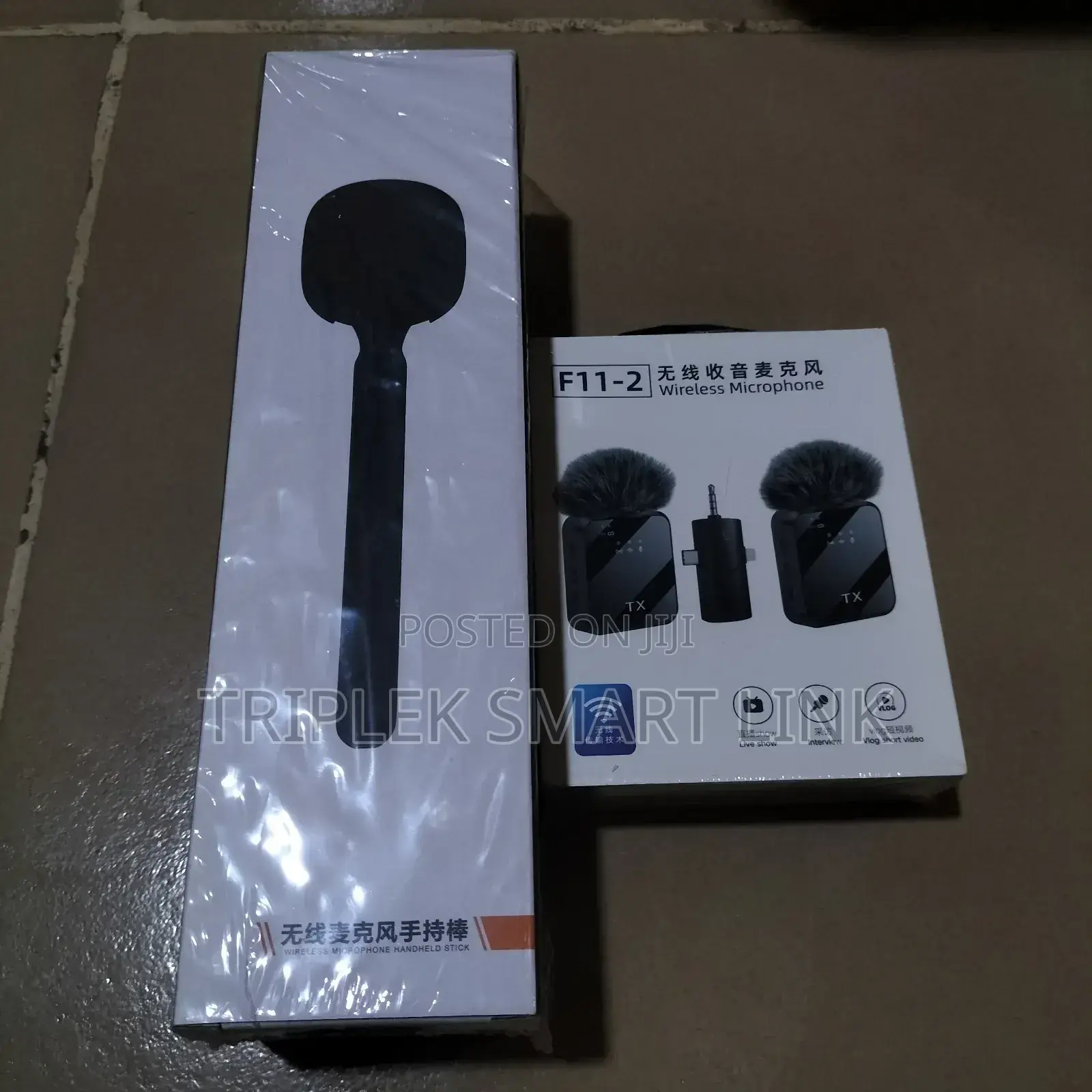 Wireless Microphone Handheld Stick + Sx8 / F11-2 Microphone