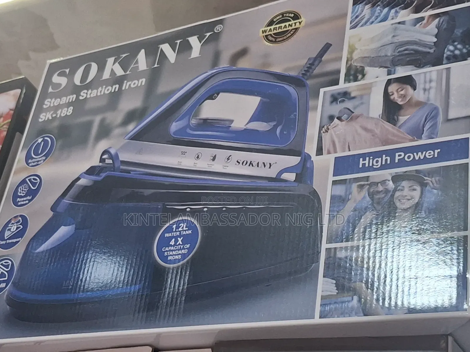 Sokany Steam Station Iron