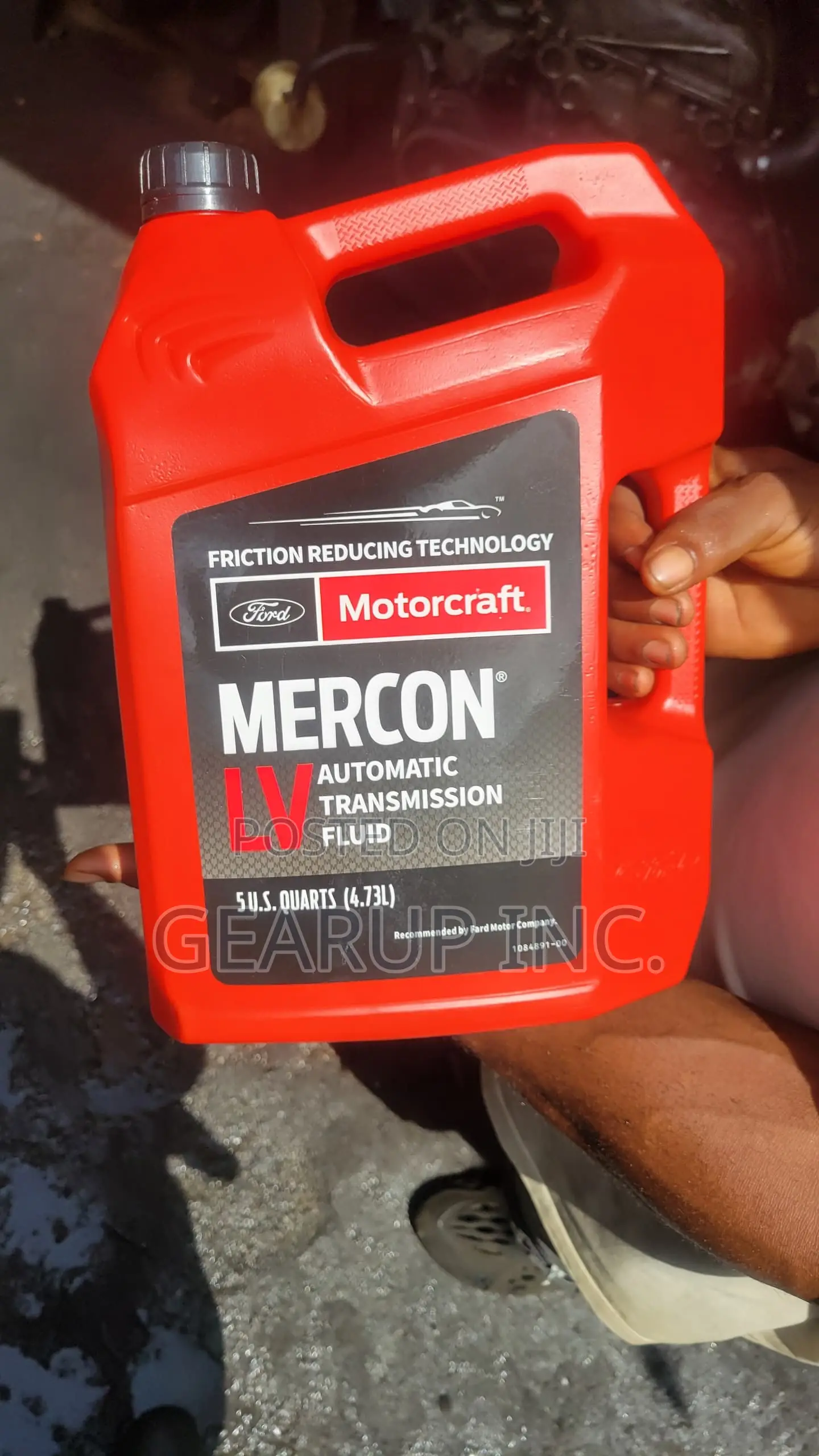 5ltrs Motorcraft Mercon Lv Transmission Oil for Ford/Mazda