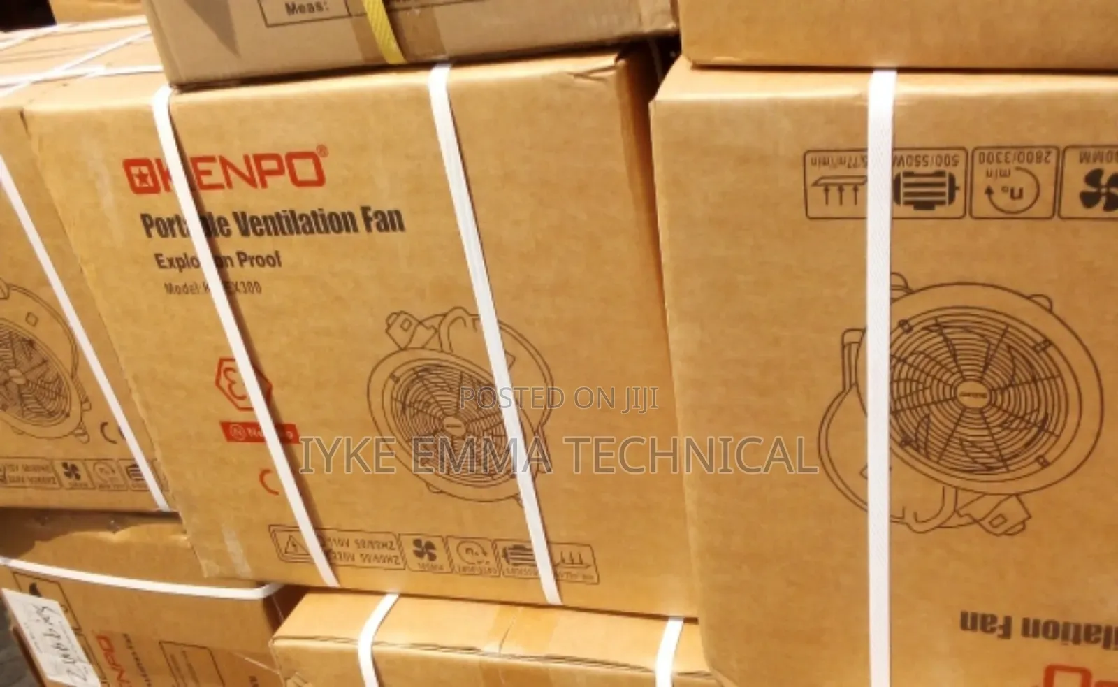 12" Kenpo Portable Ventilation Fan Explosion Proof